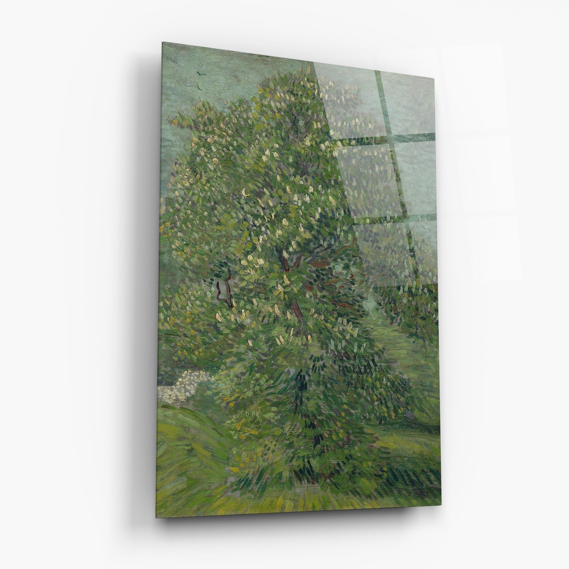 Glasbild Bloeiende mockup 6