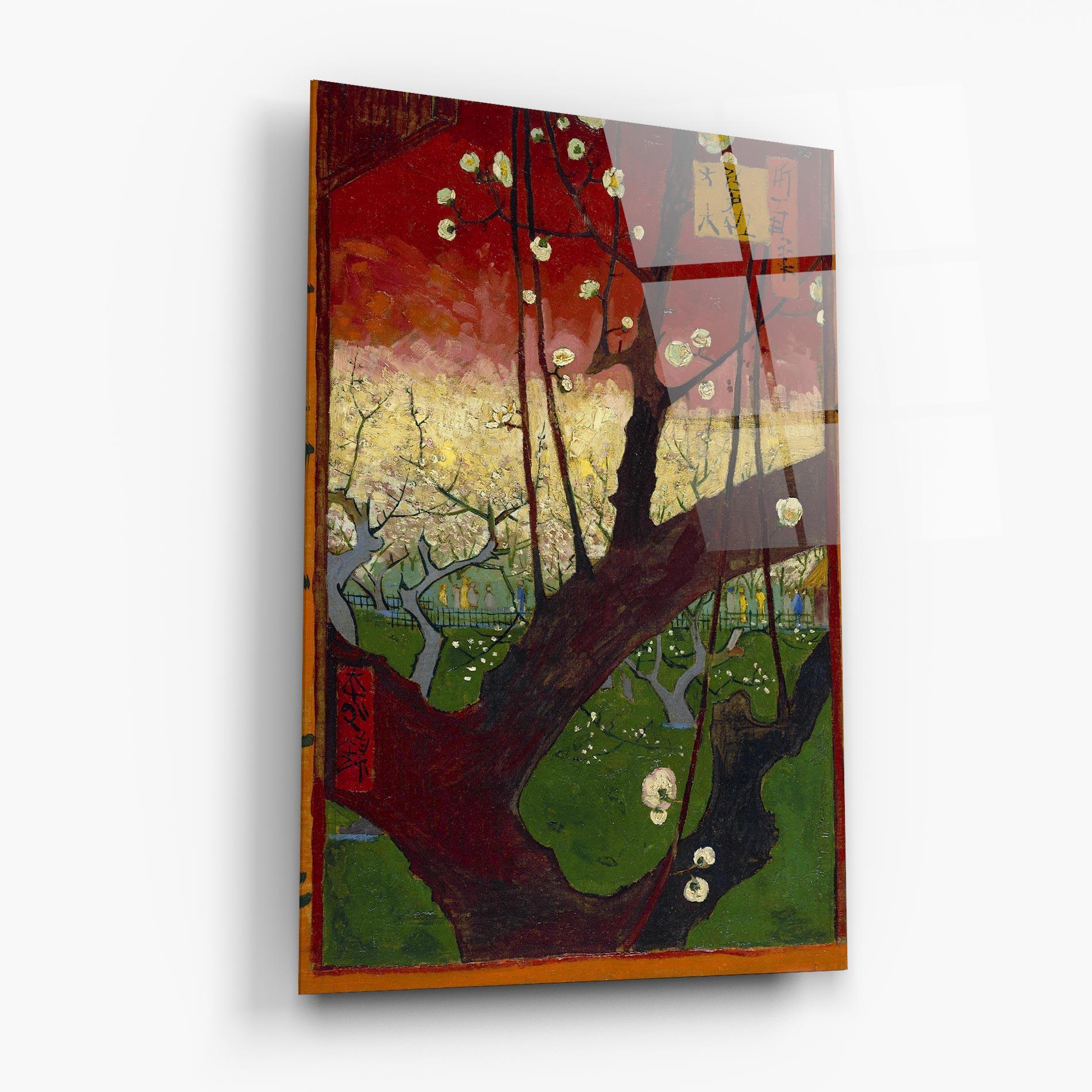 Glasbild Naar Hiroshige mockup 6