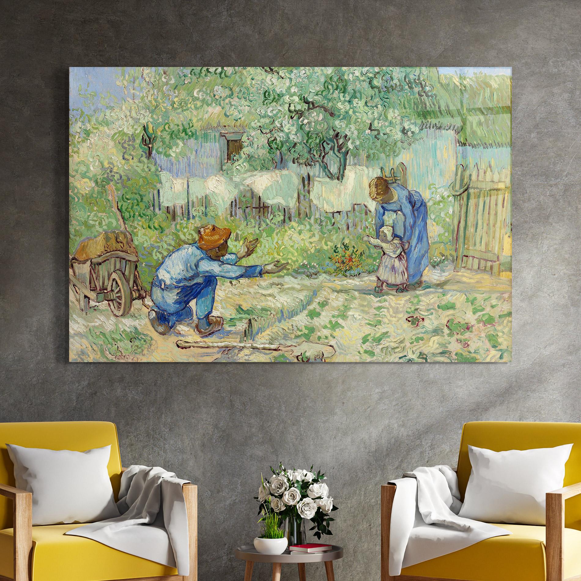 Glasbild First Steps mockup 4