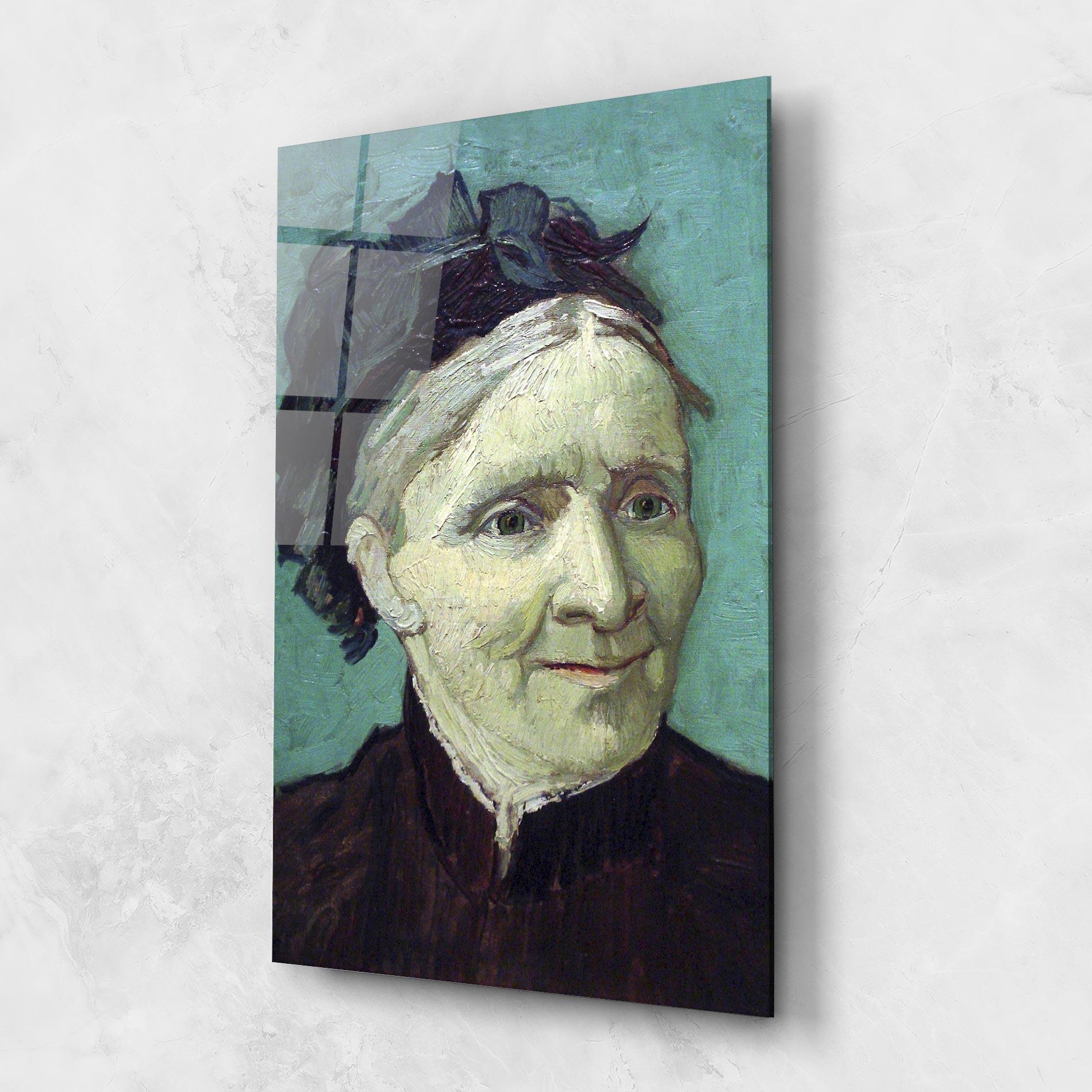 Glasbild Artist S Mother mockup 1