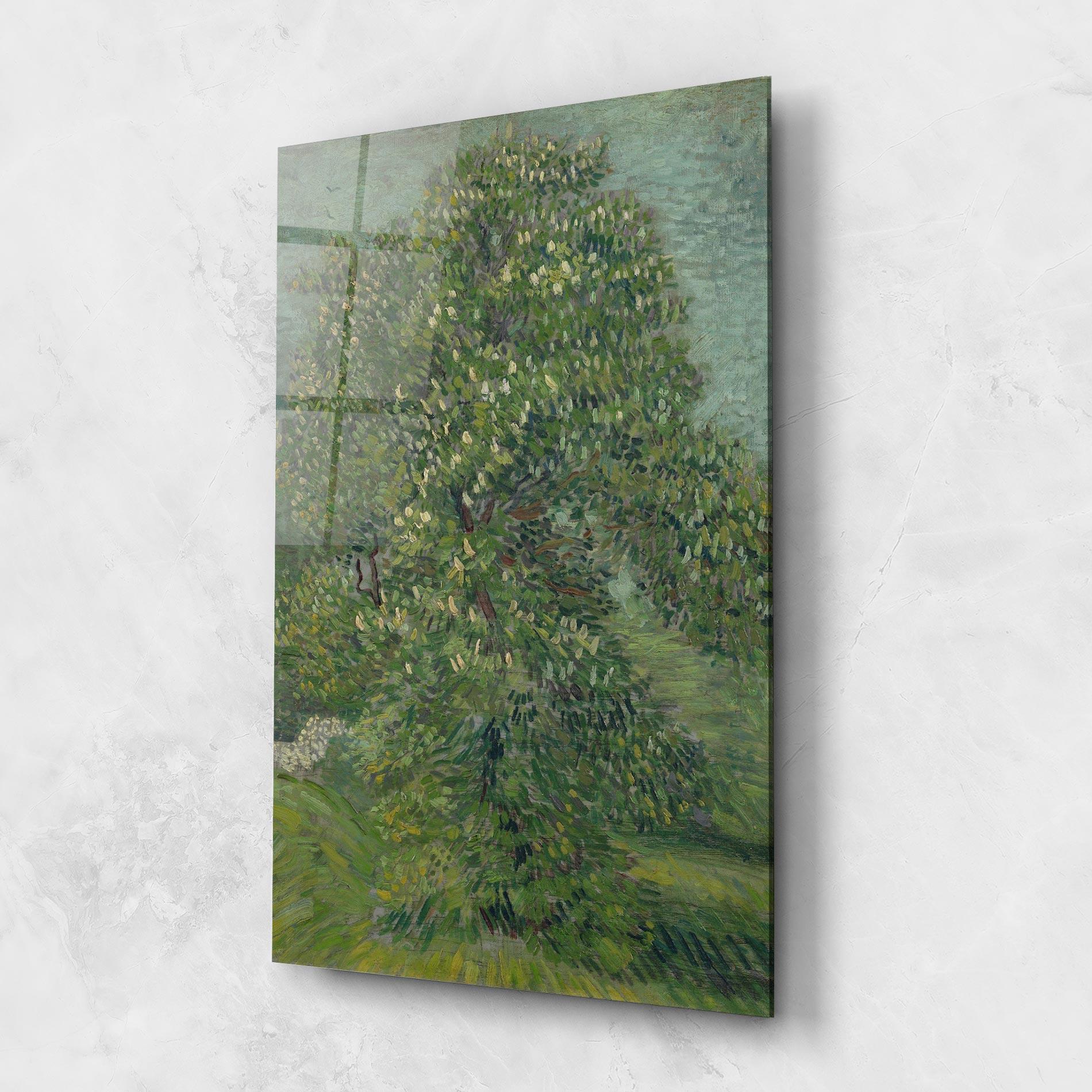 Glasbild Bloeiende mockup 1