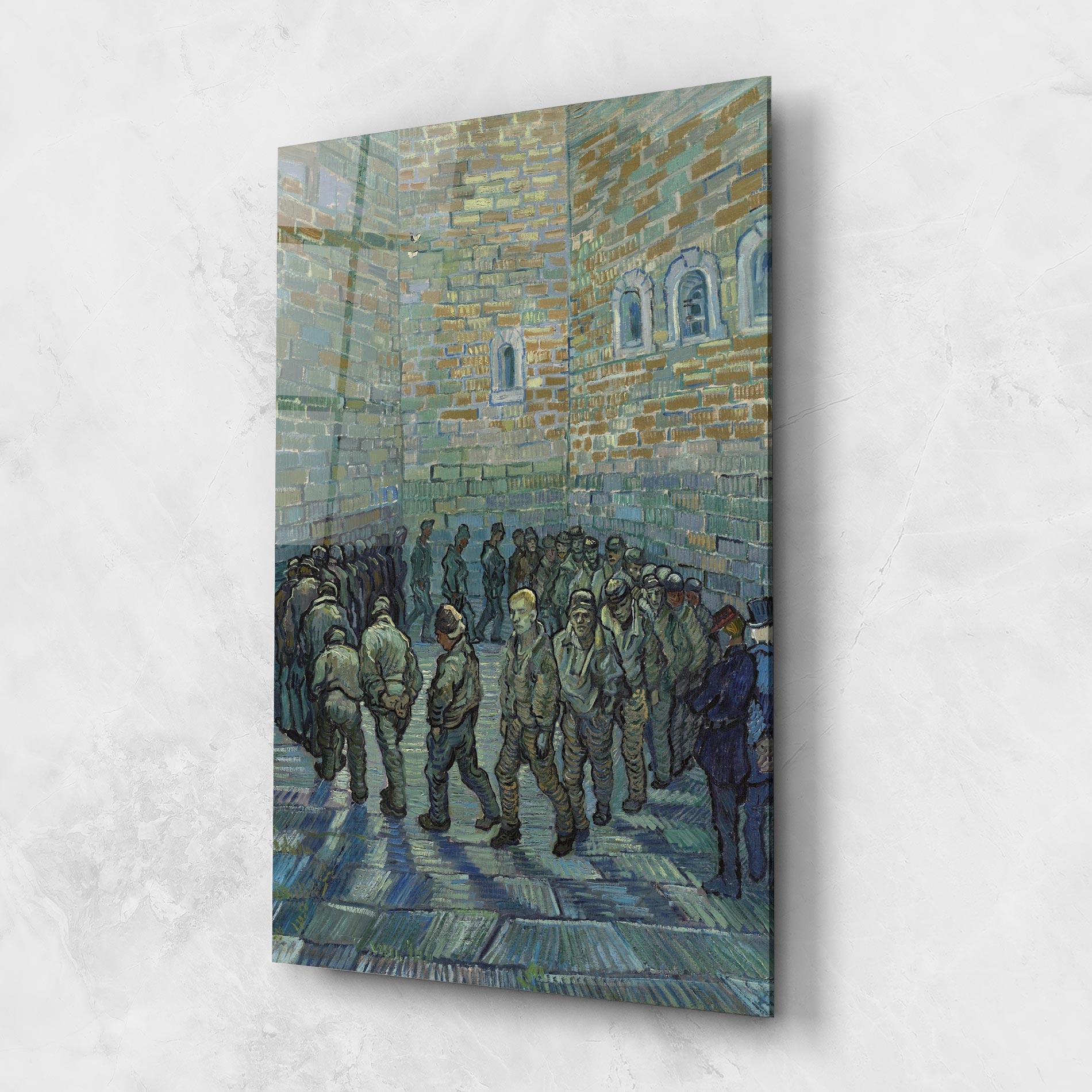 Glasbild Prisoners Exercising mockup 1