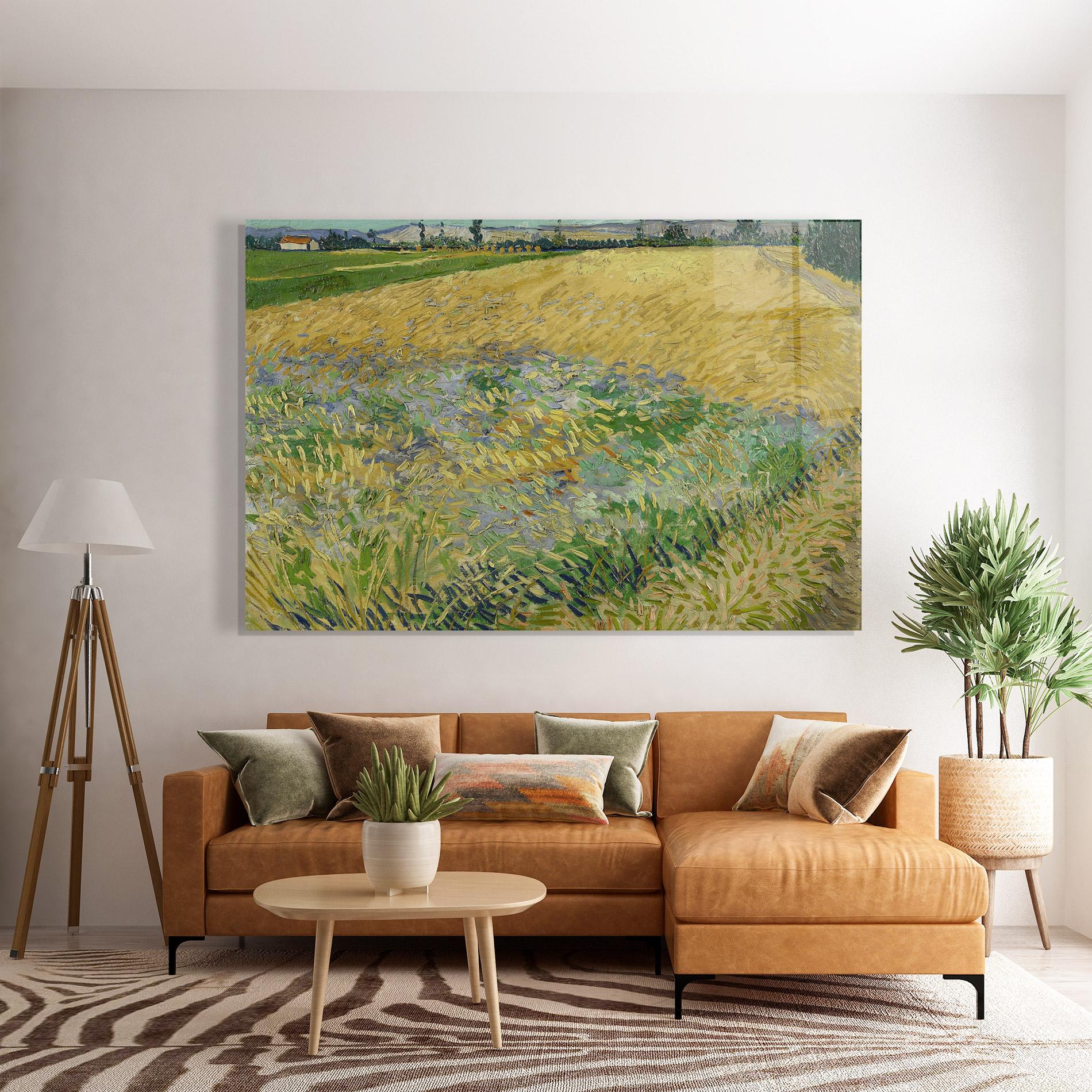 Glasbild Korenveld mockup 7