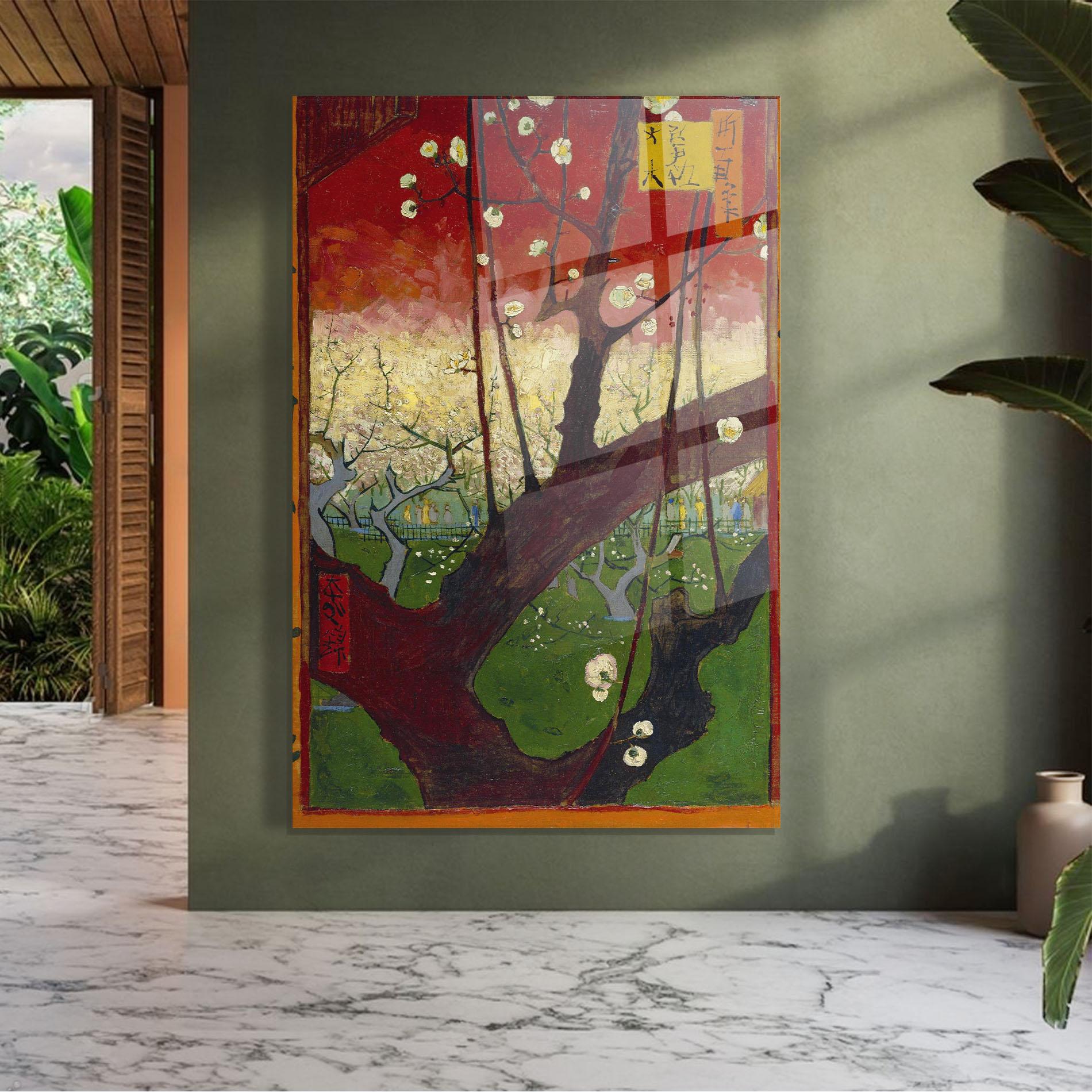 Glasbild Naar Hiroshige mockup 7