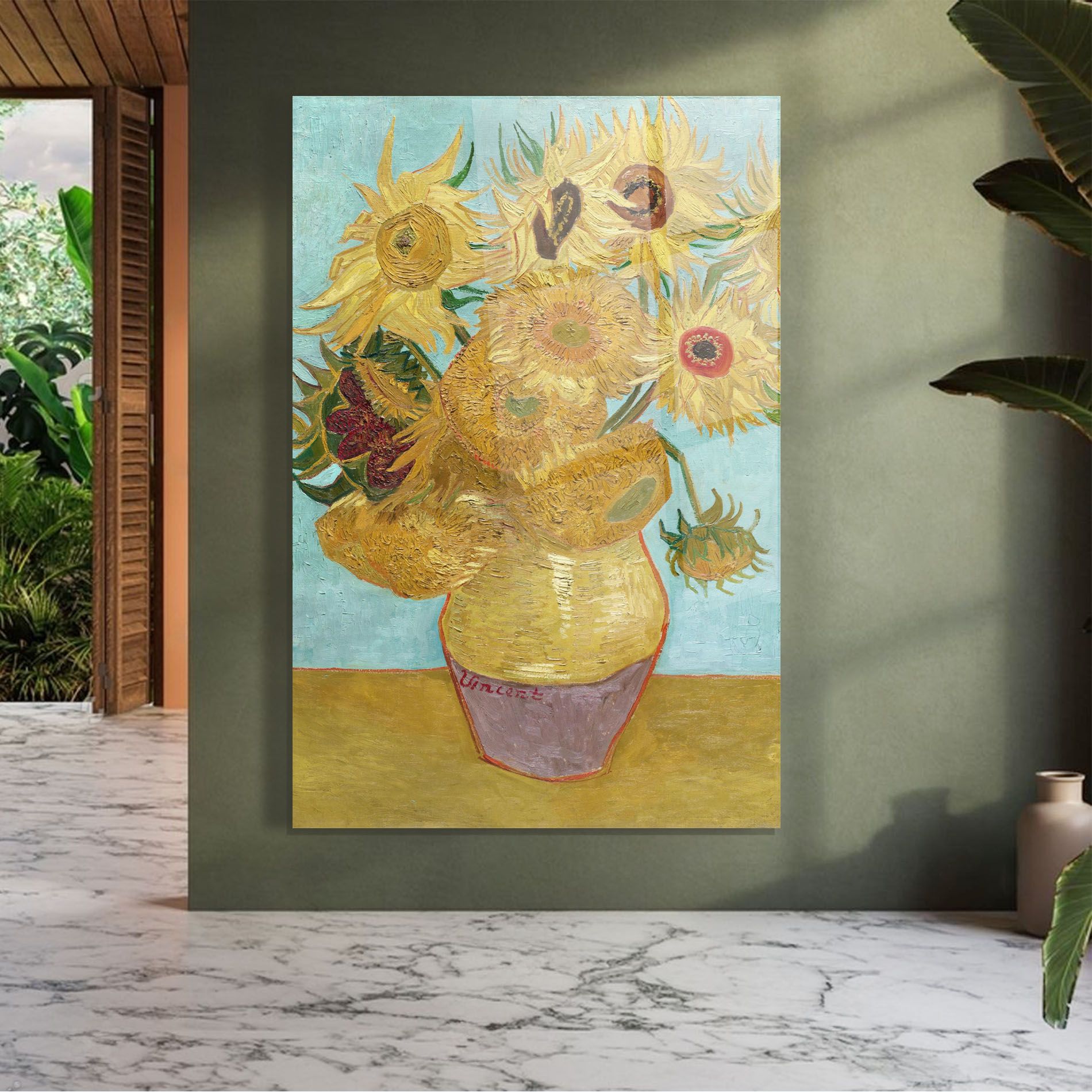 Twelve Sunflowers mockup 7