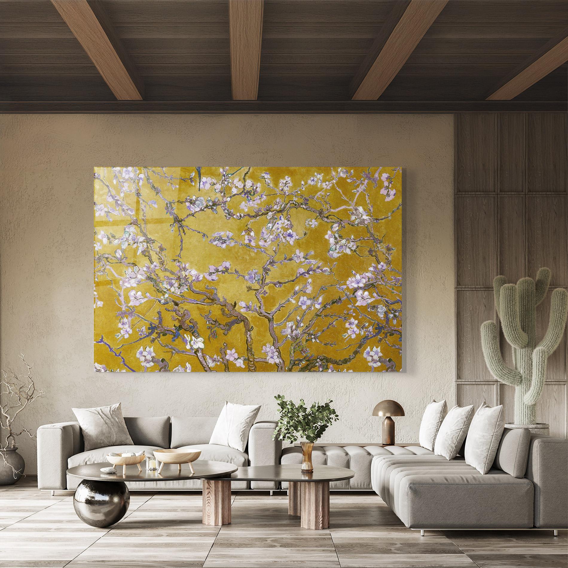 Glasbild Almond Blossom mockup 8