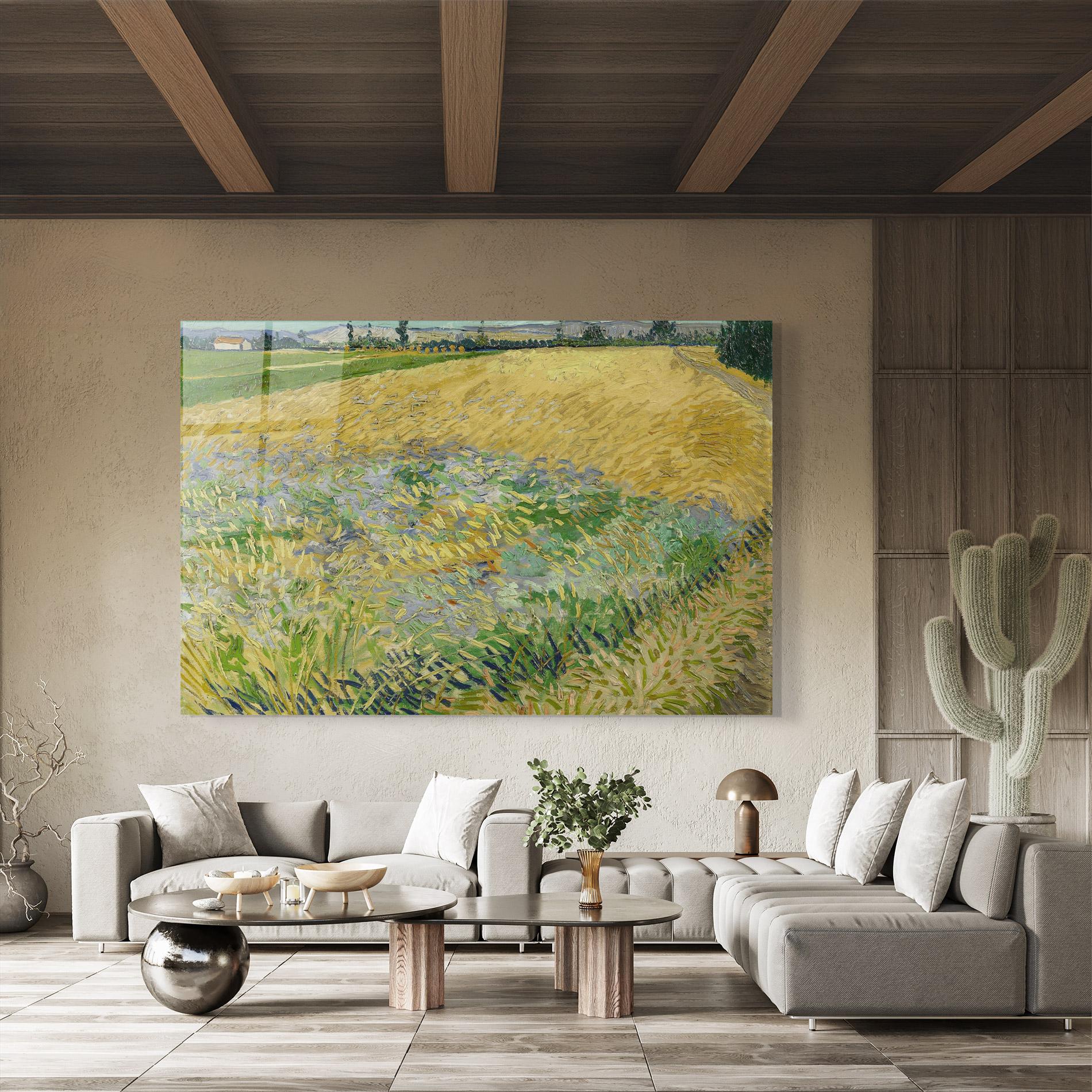 Glasbild Korenveld mockup 8