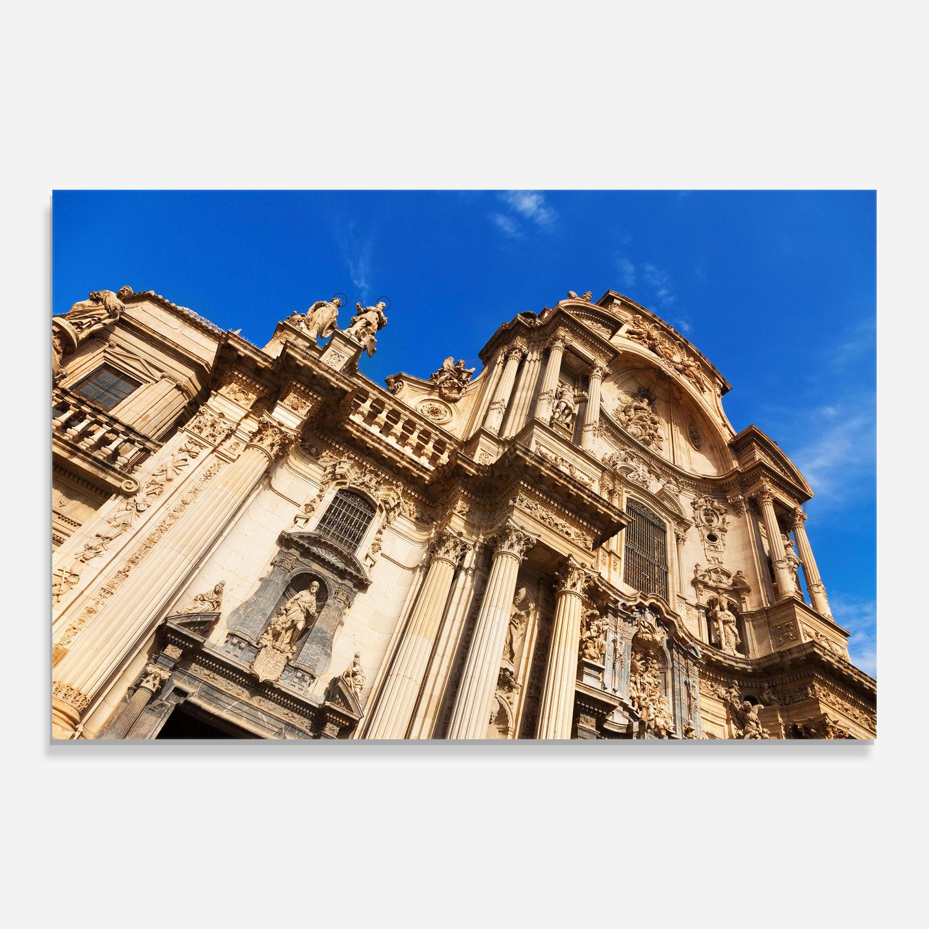 Glasbild Church Saint Mary mockup 0