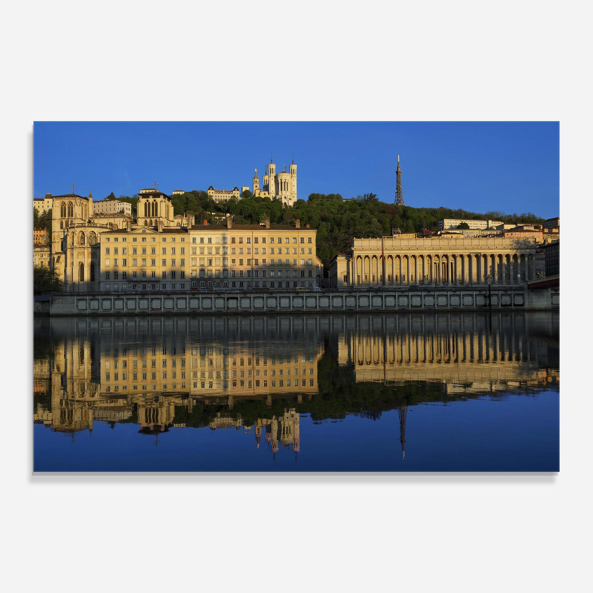 Glasbild Lyon France mockup 0