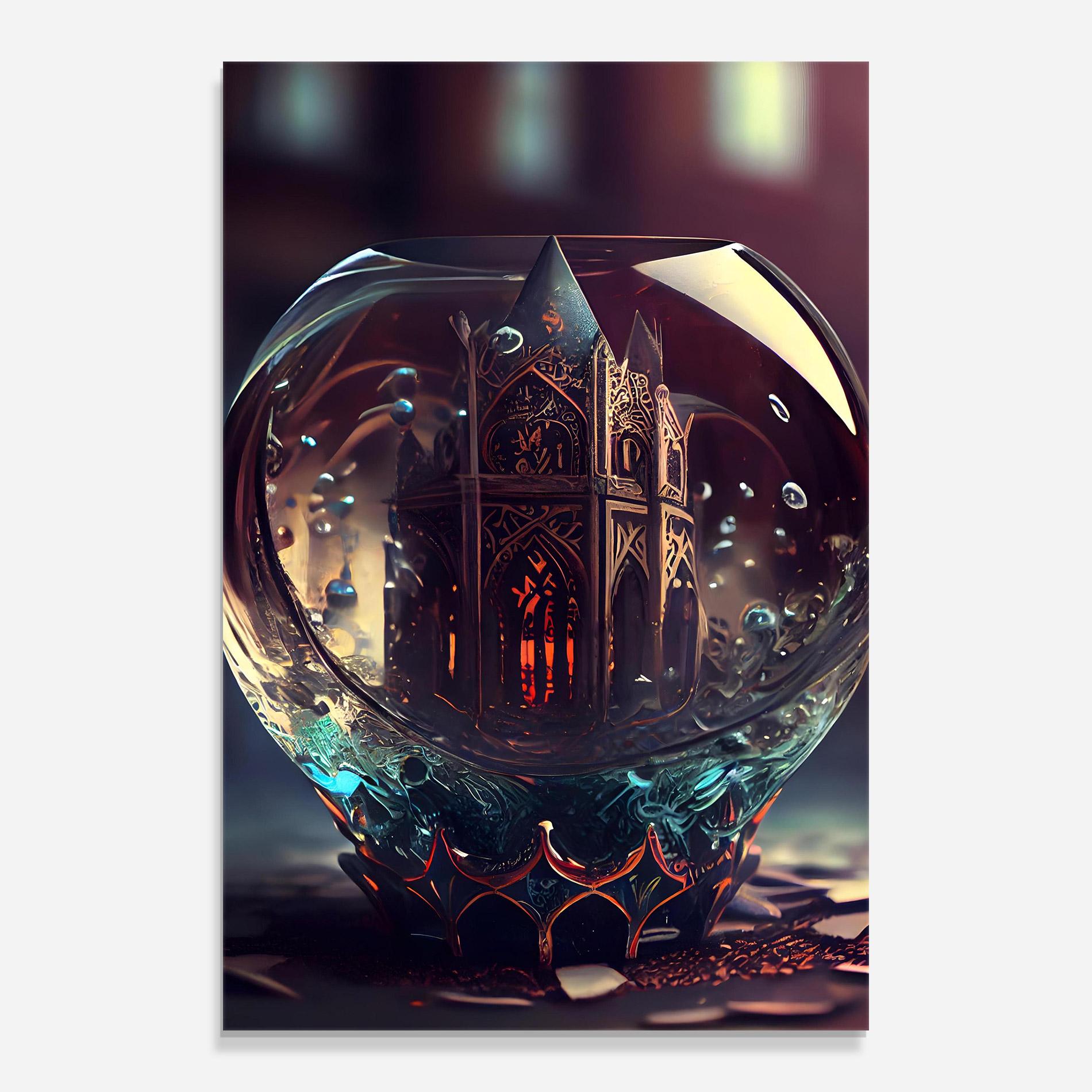 Glasbild Church Ball mockup 0