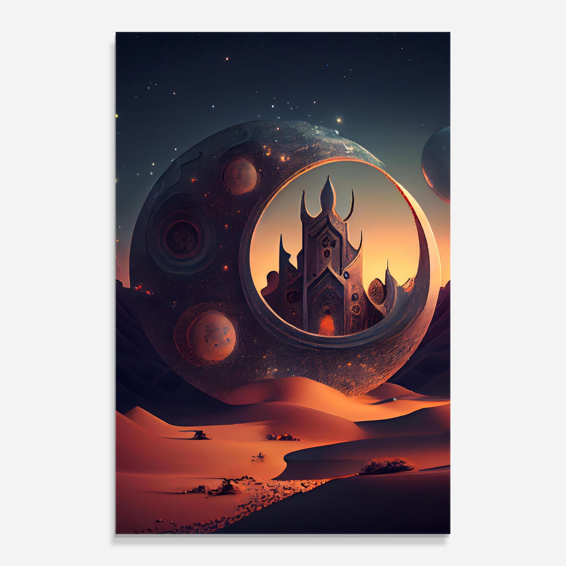 Fantasy Desert Castle mockup 0