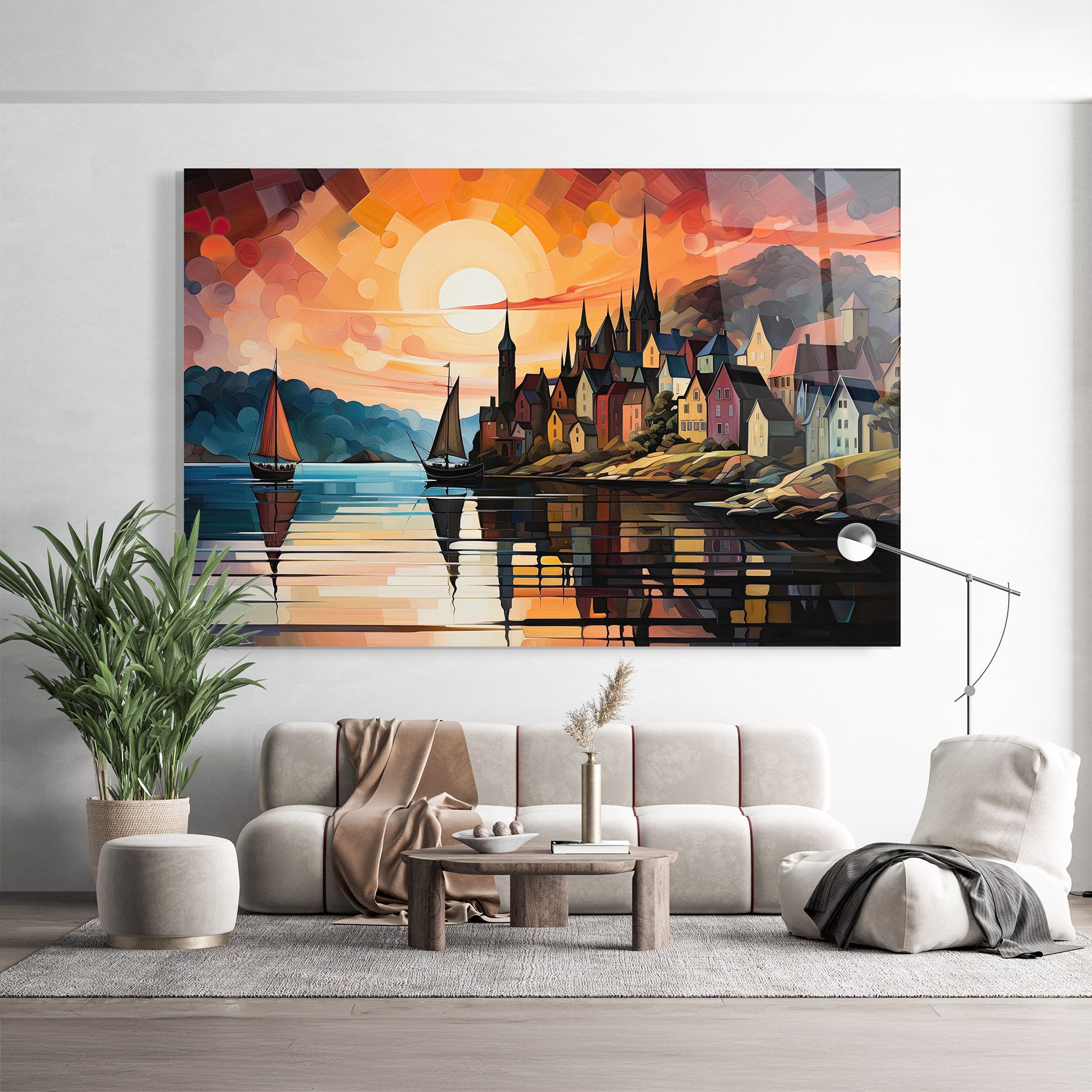 Castle Painting mockup 9