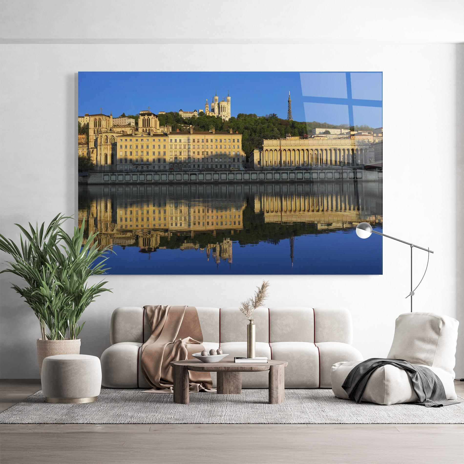 Glasbild Lyon France mockup 9