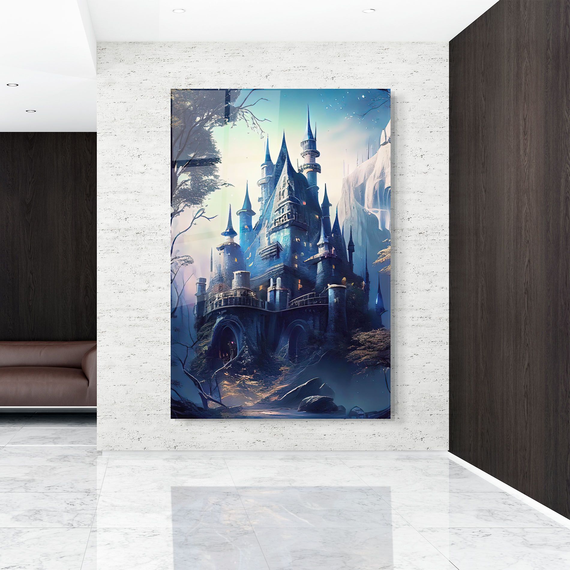 Blue Art Castle mockup 9