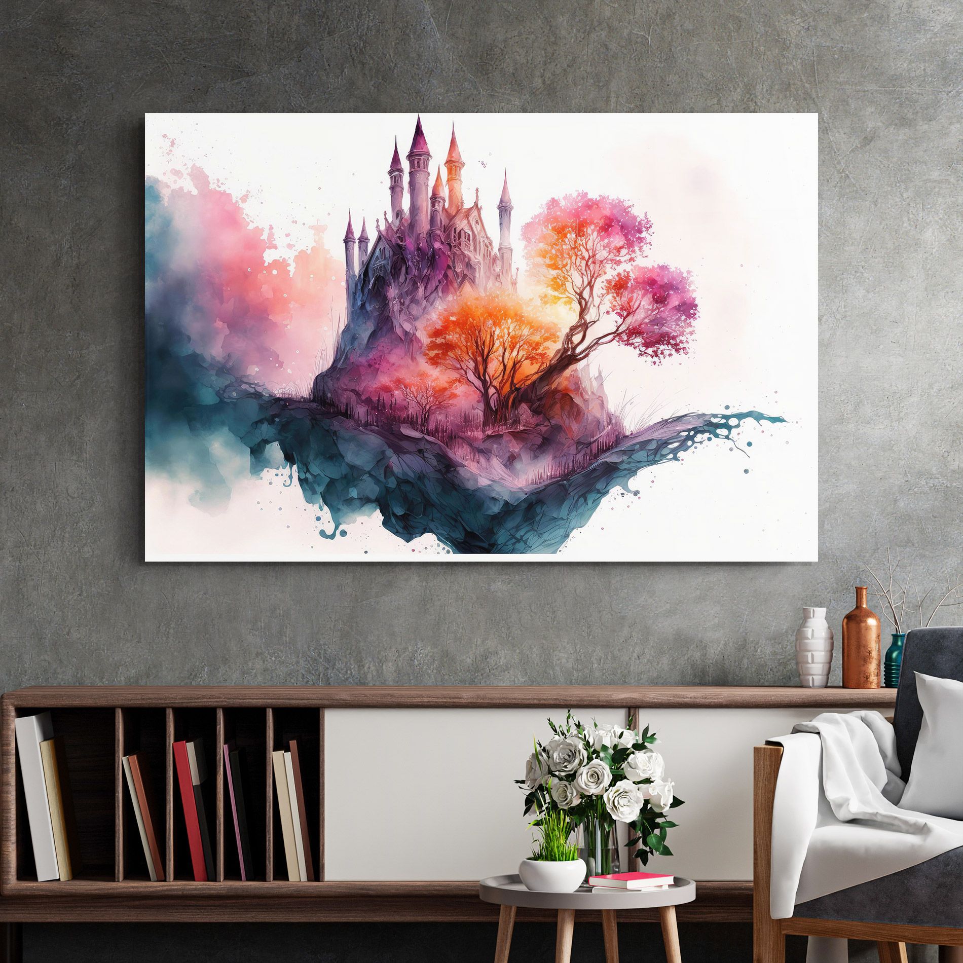 Colorful Castle mockup 2