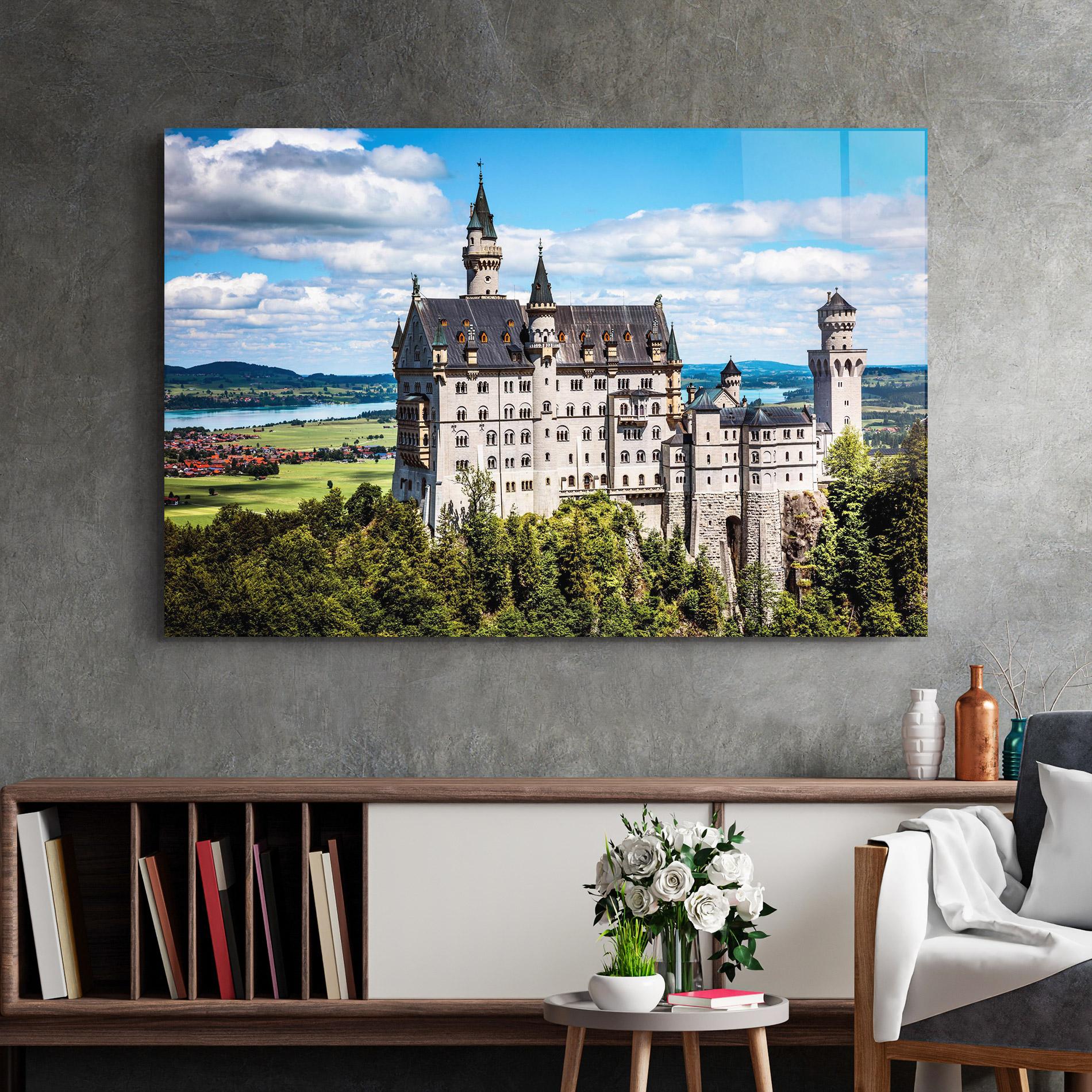 Glasbild Neuschwanstein Germany mockup 2