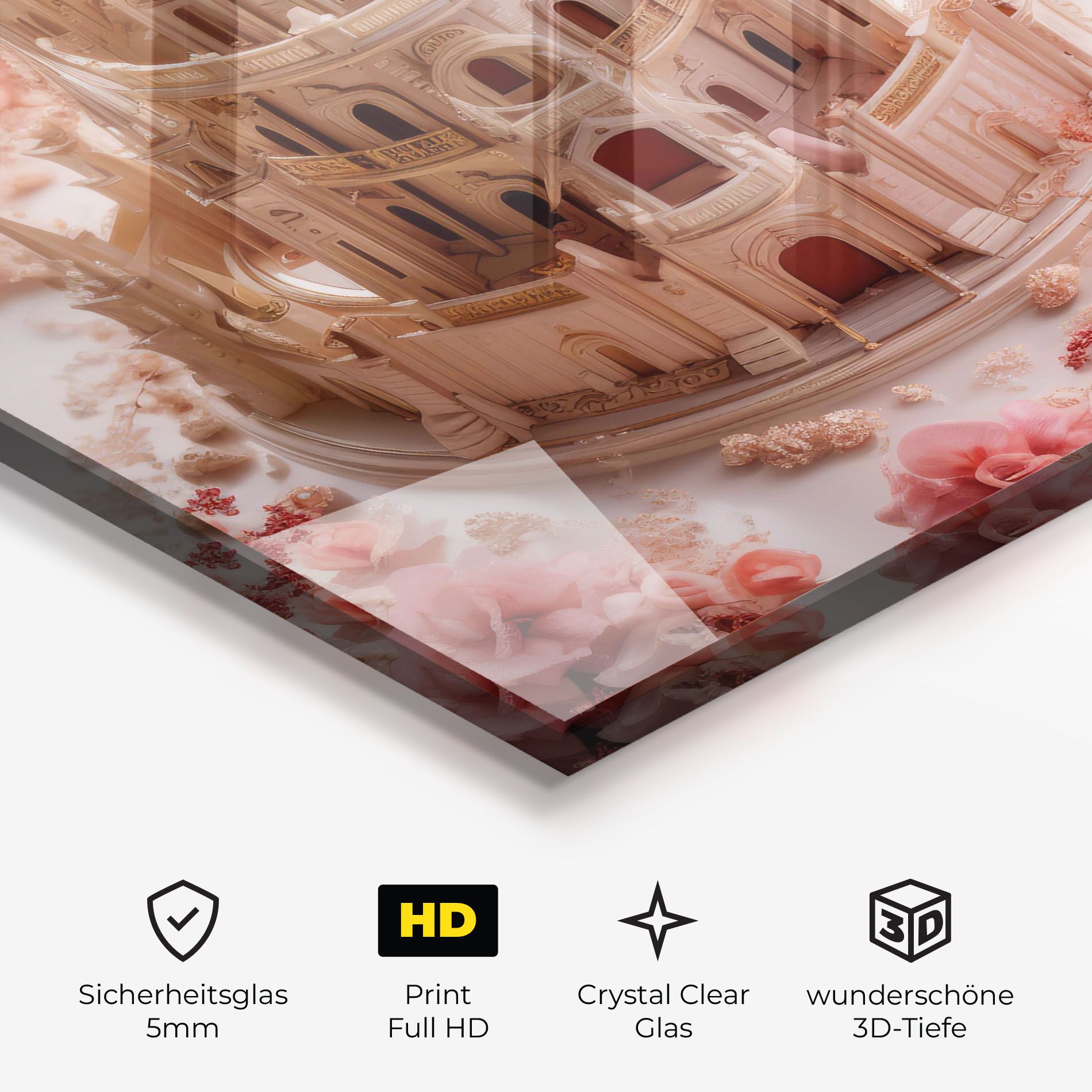 Cream Castle Flower mockup 3