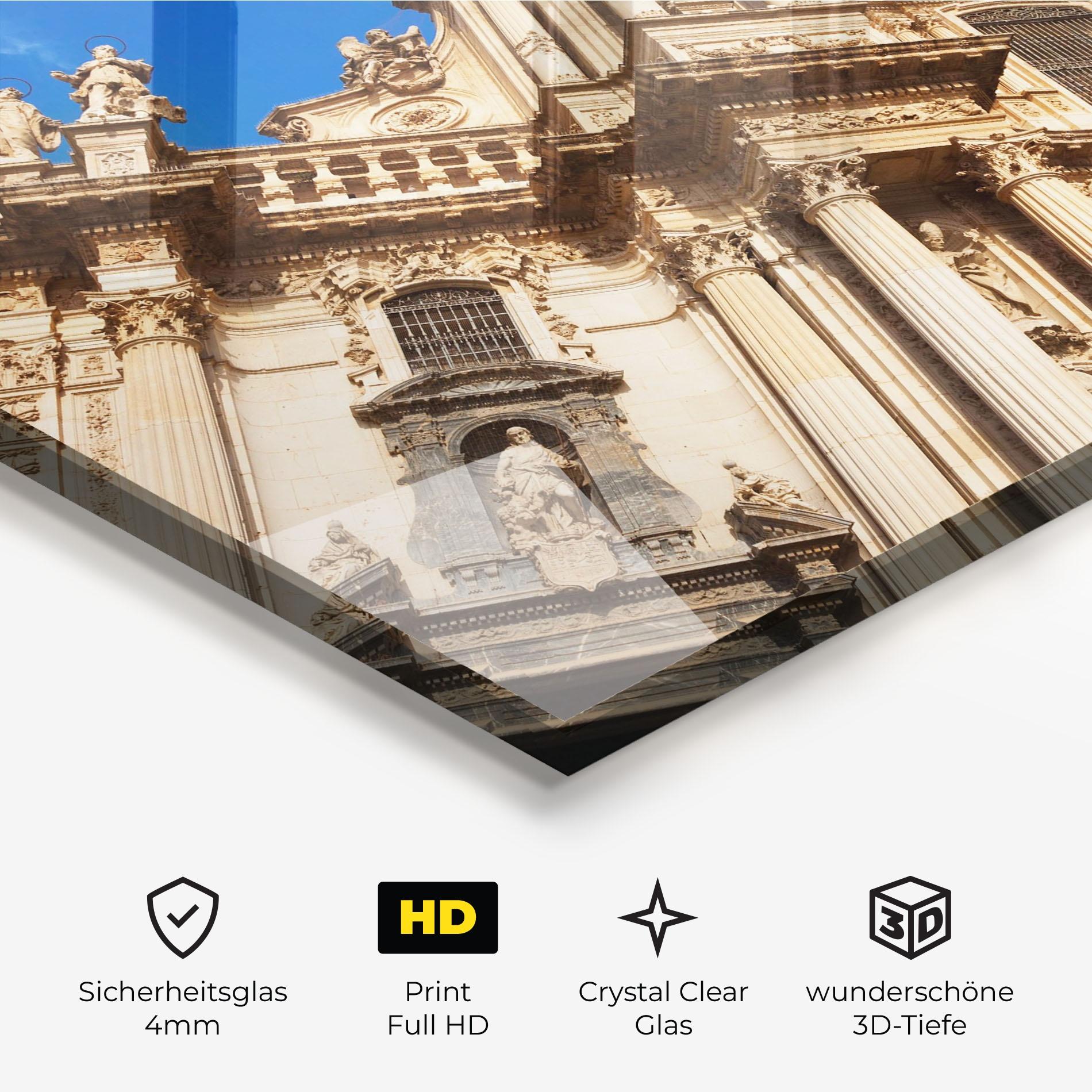 Glasbild Church Saint Mary mockup 3