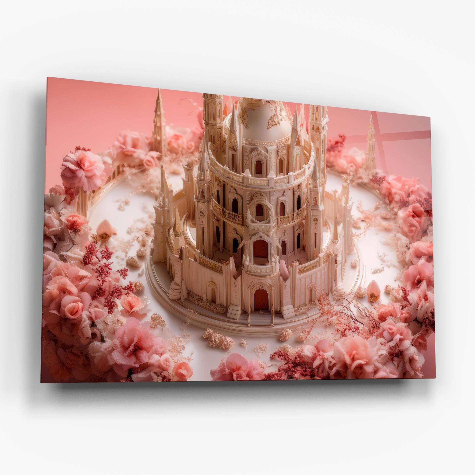 Cream Castle Flower mockup 6