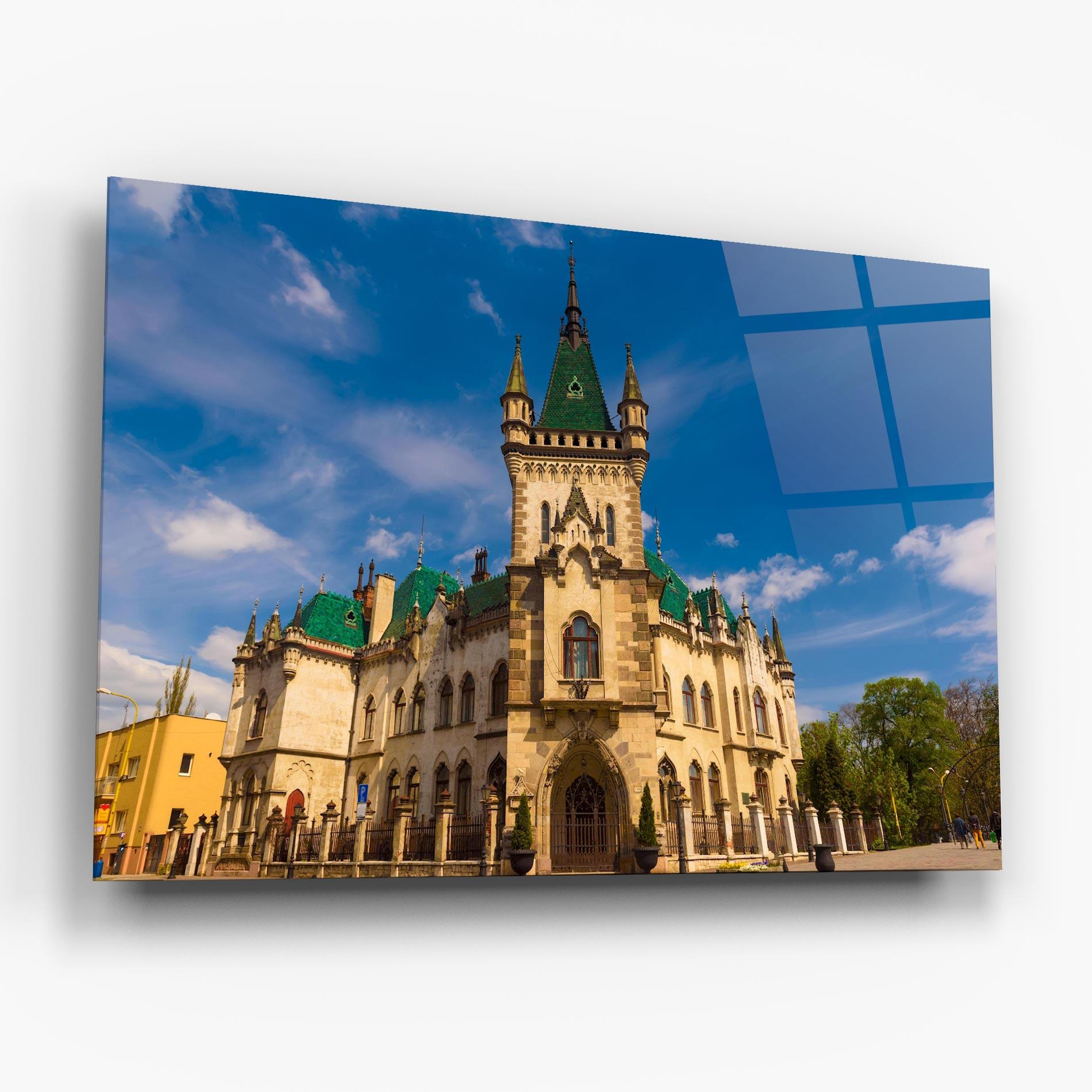Glasbild Jakabov Palace Slovakia mockup 6