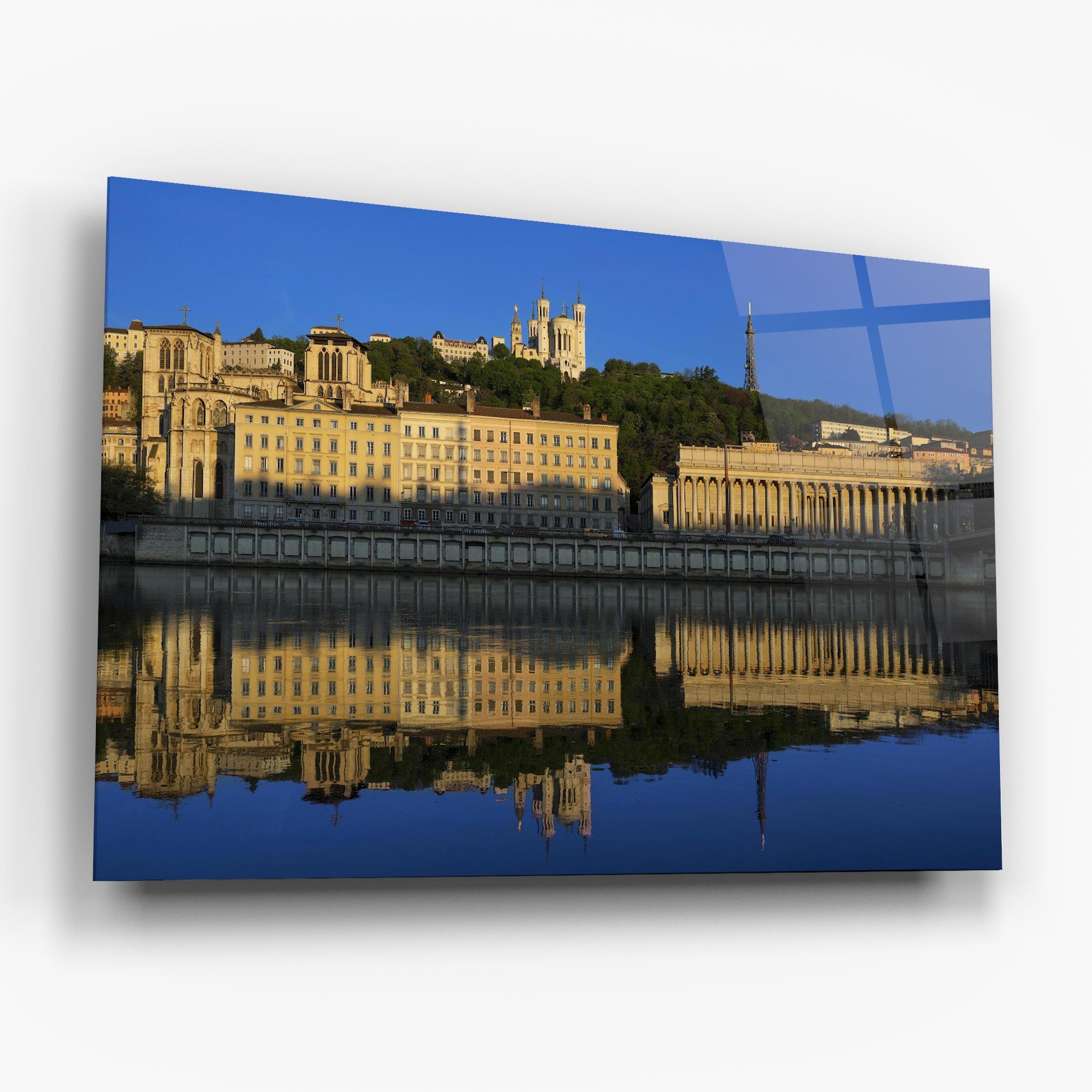 Glasbild Lyon France mockup 6