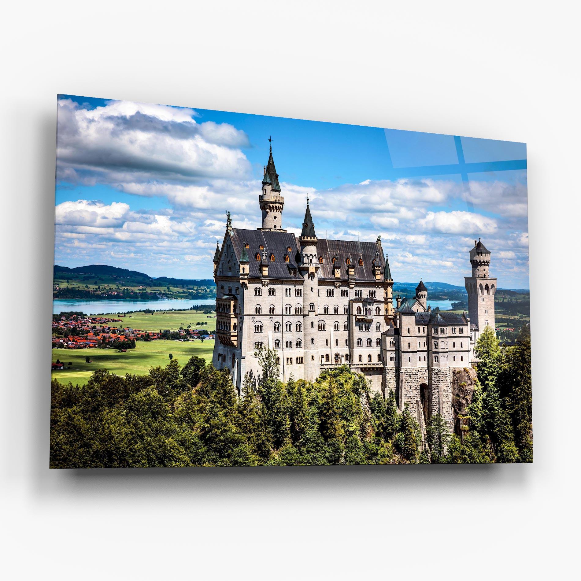 Glasbild Neuschwanstein Germany mockup 6