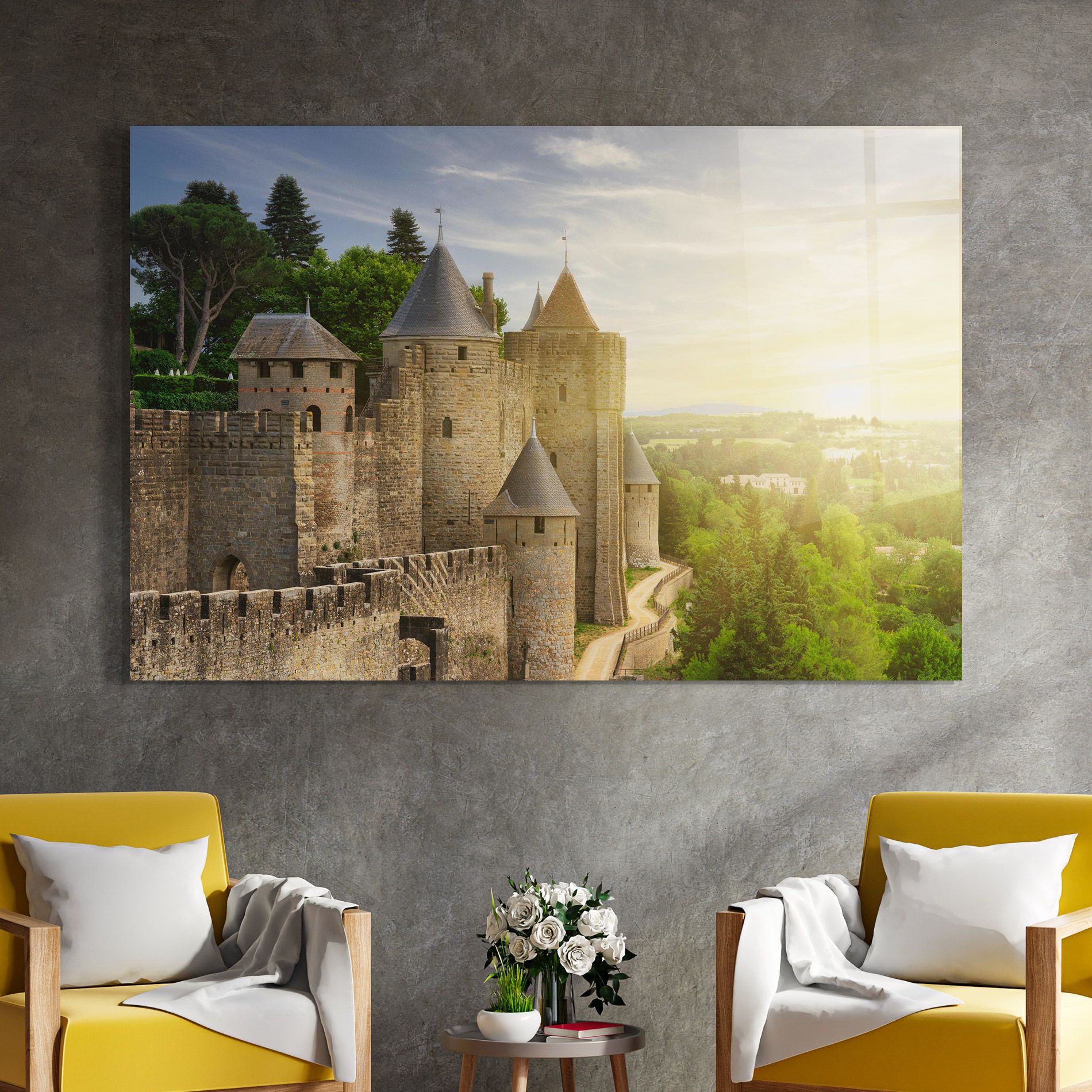 Carcassonne France mockup 4