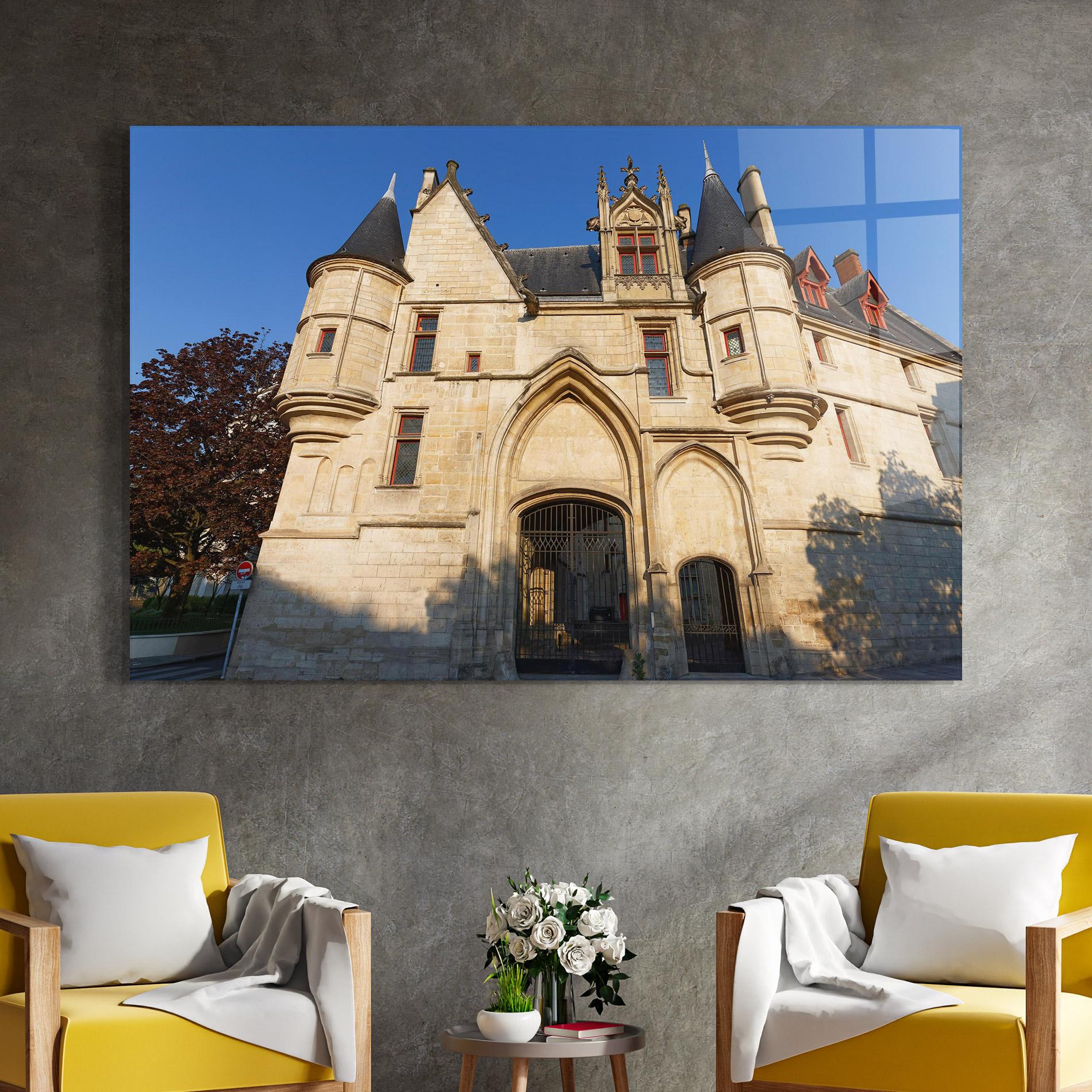 Glasbild Fortress France mockup 4