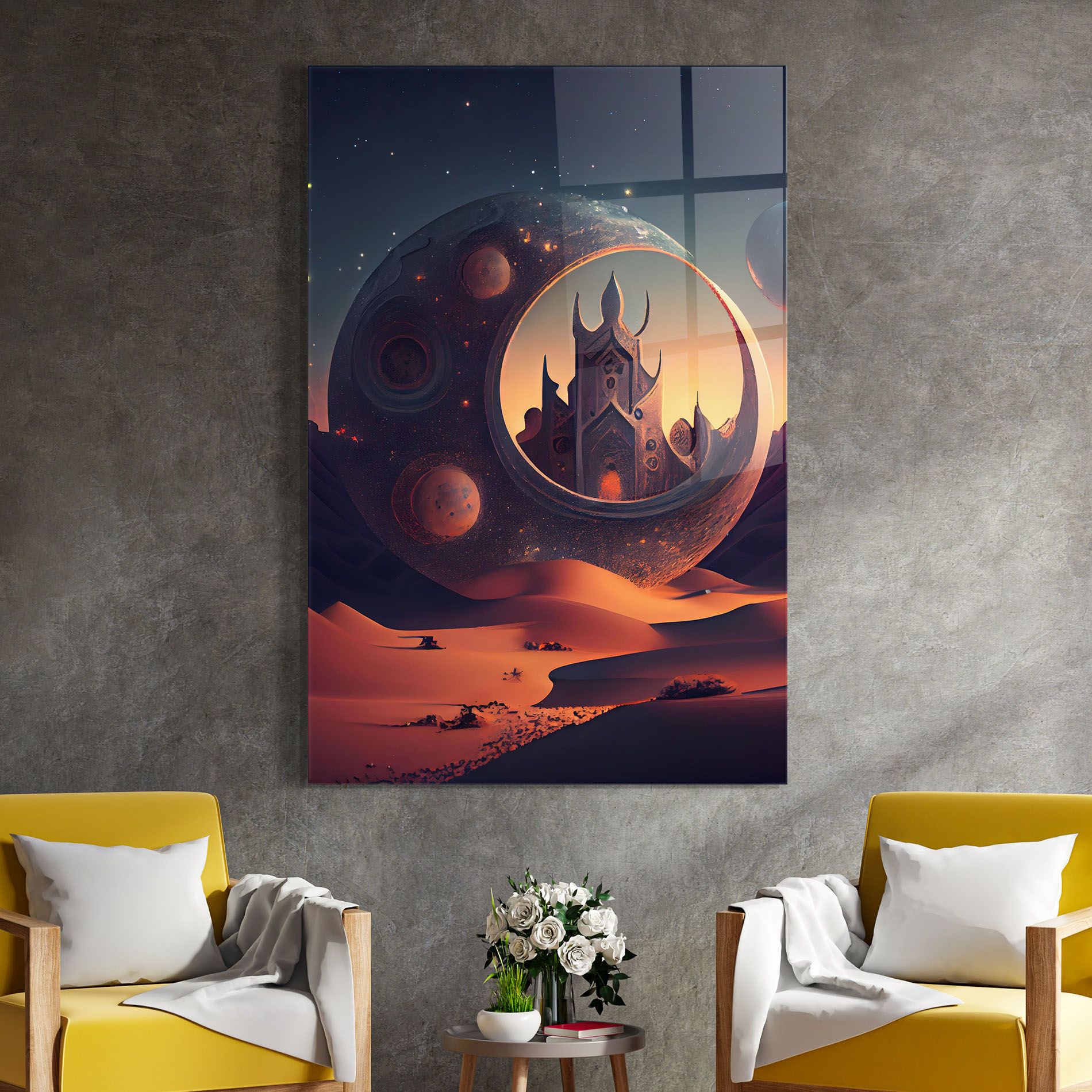 Fantasy Desert Castle mockup 4