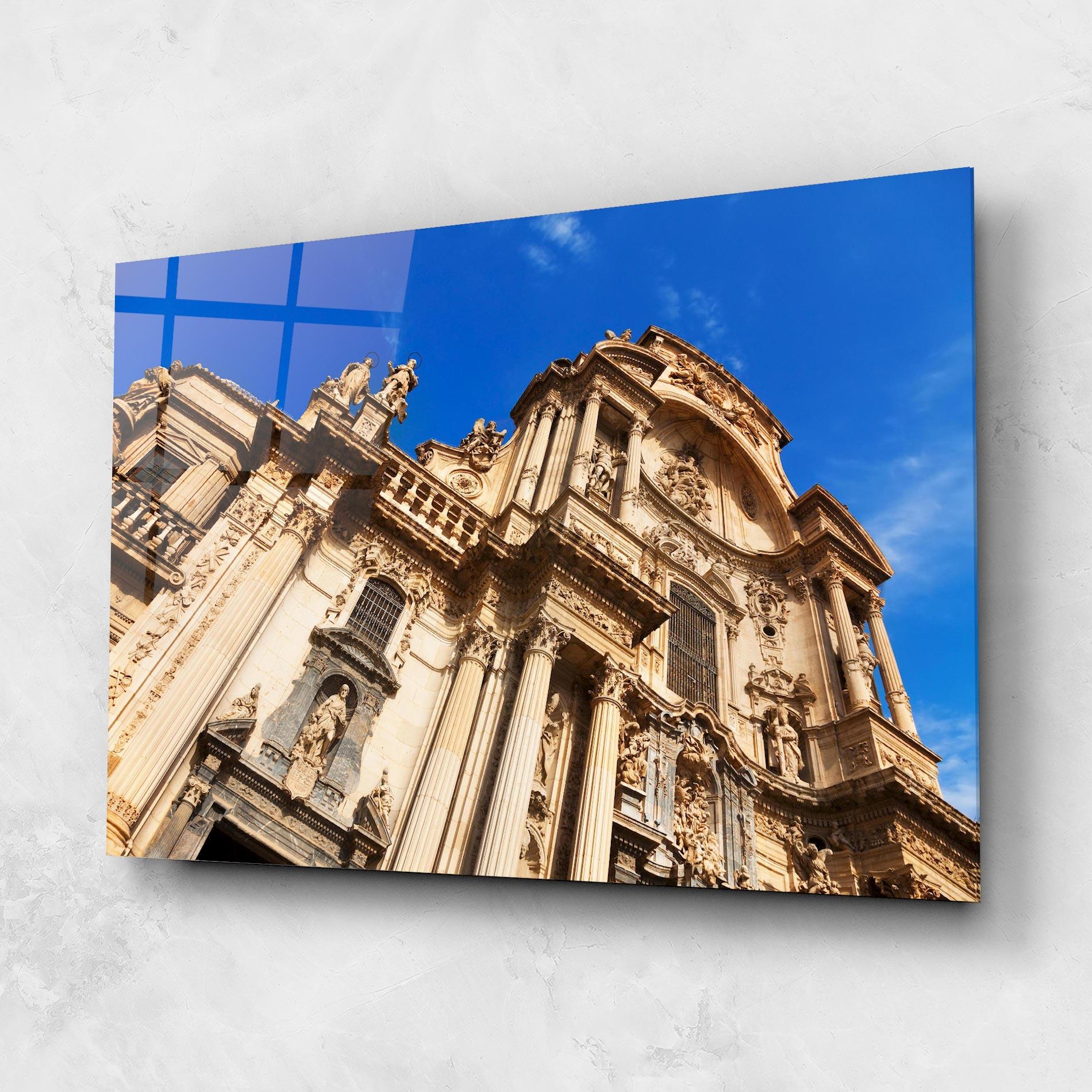 Glasbild Church Saint Mary mockup 1