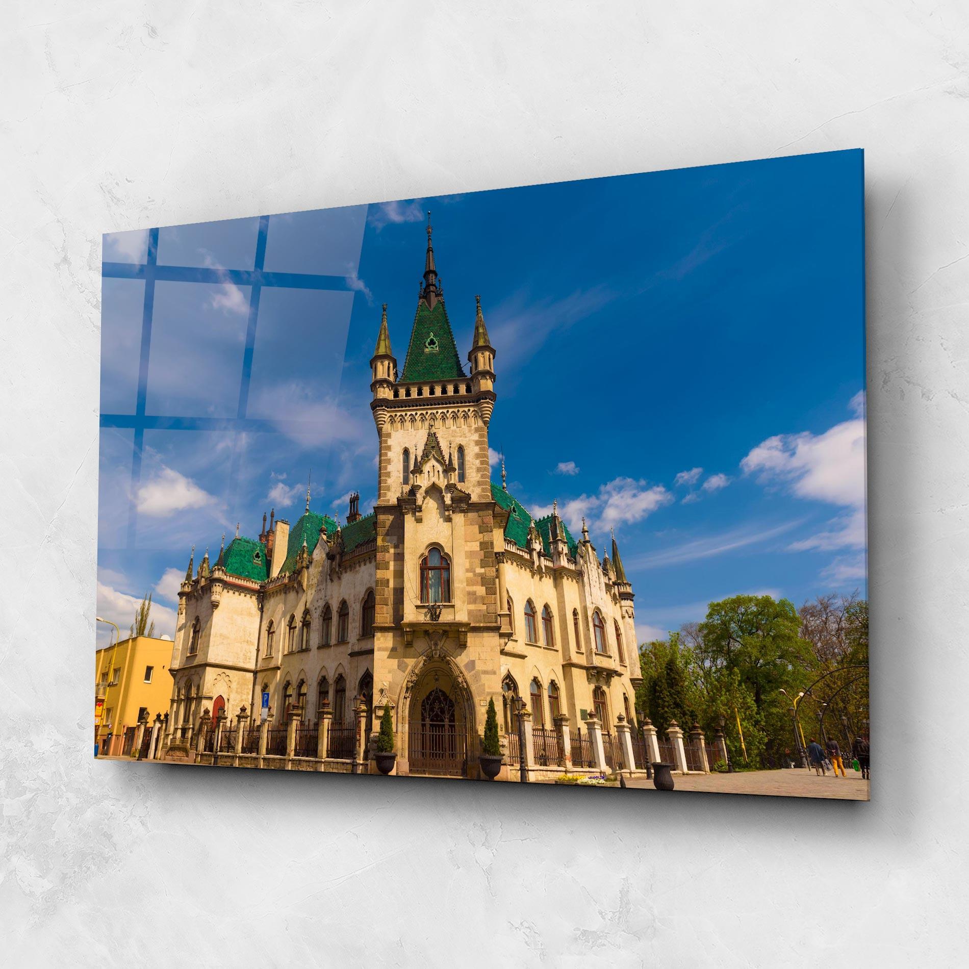 Glasbild Jakabov Palace Slovakia mockup 1