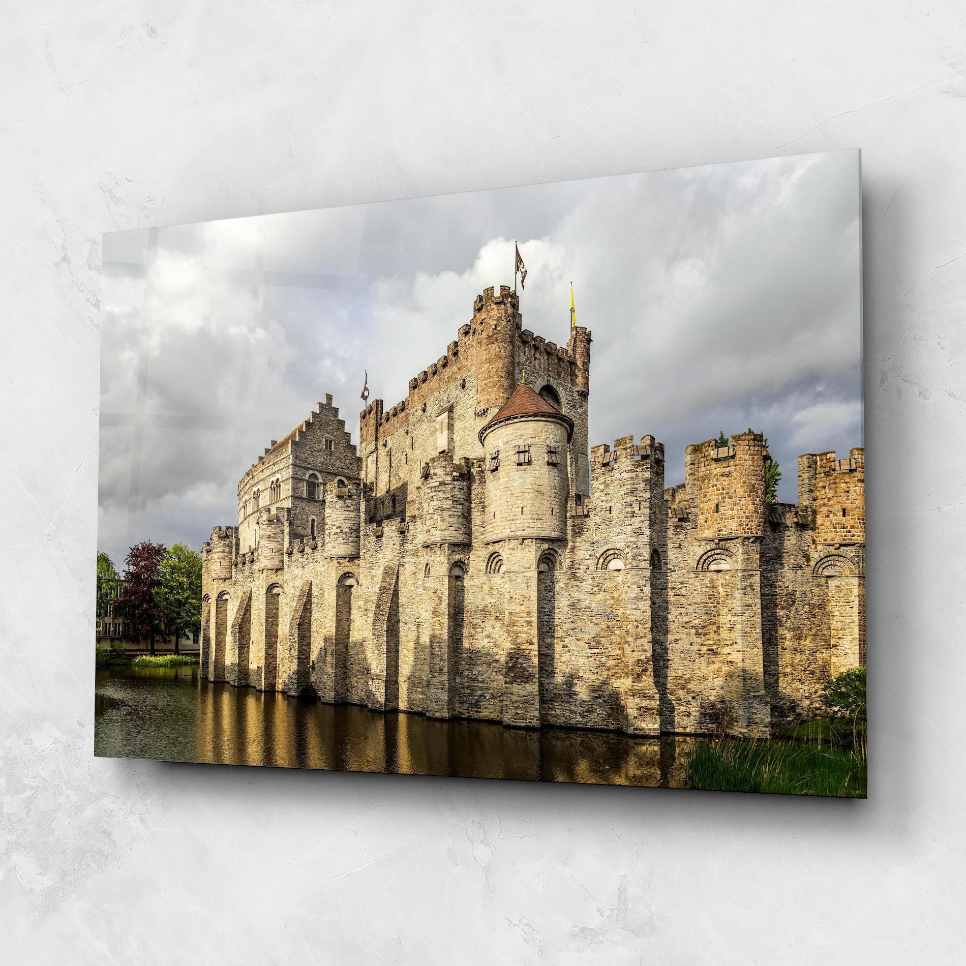 Medieval Castle Belgium mockup 1