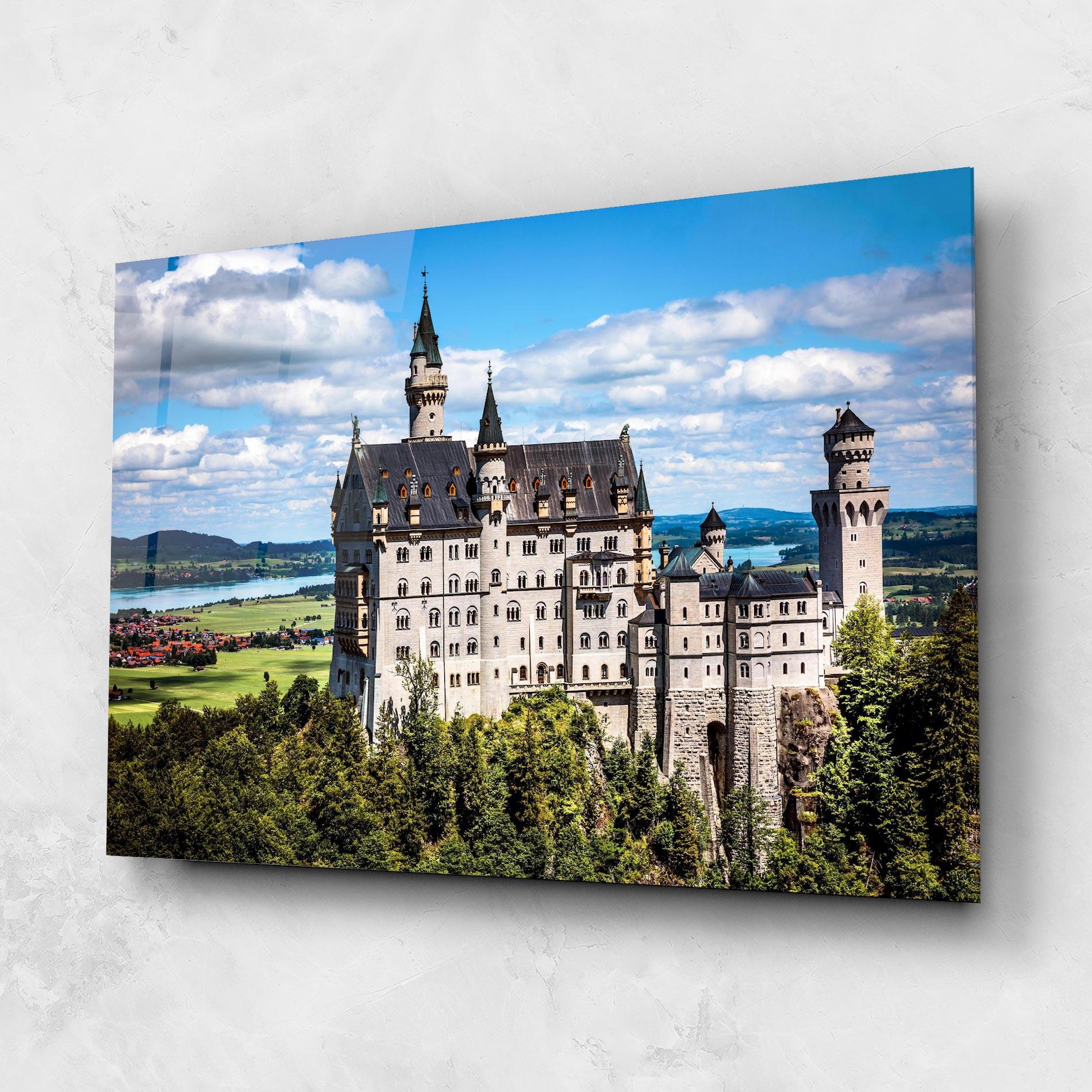 Glasbild Neuschwanstein Germany mockup 1