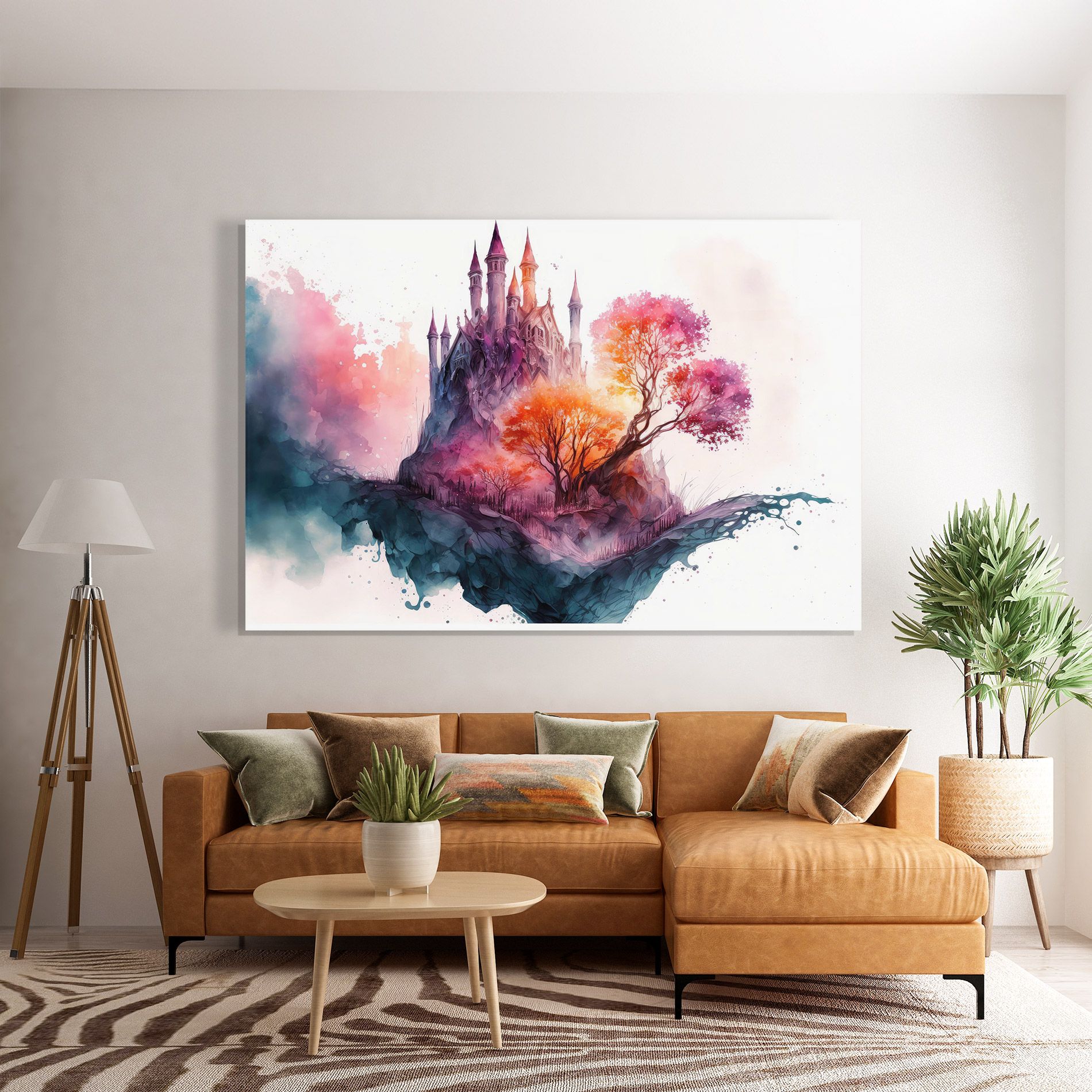 Colorful Castle mockup 7