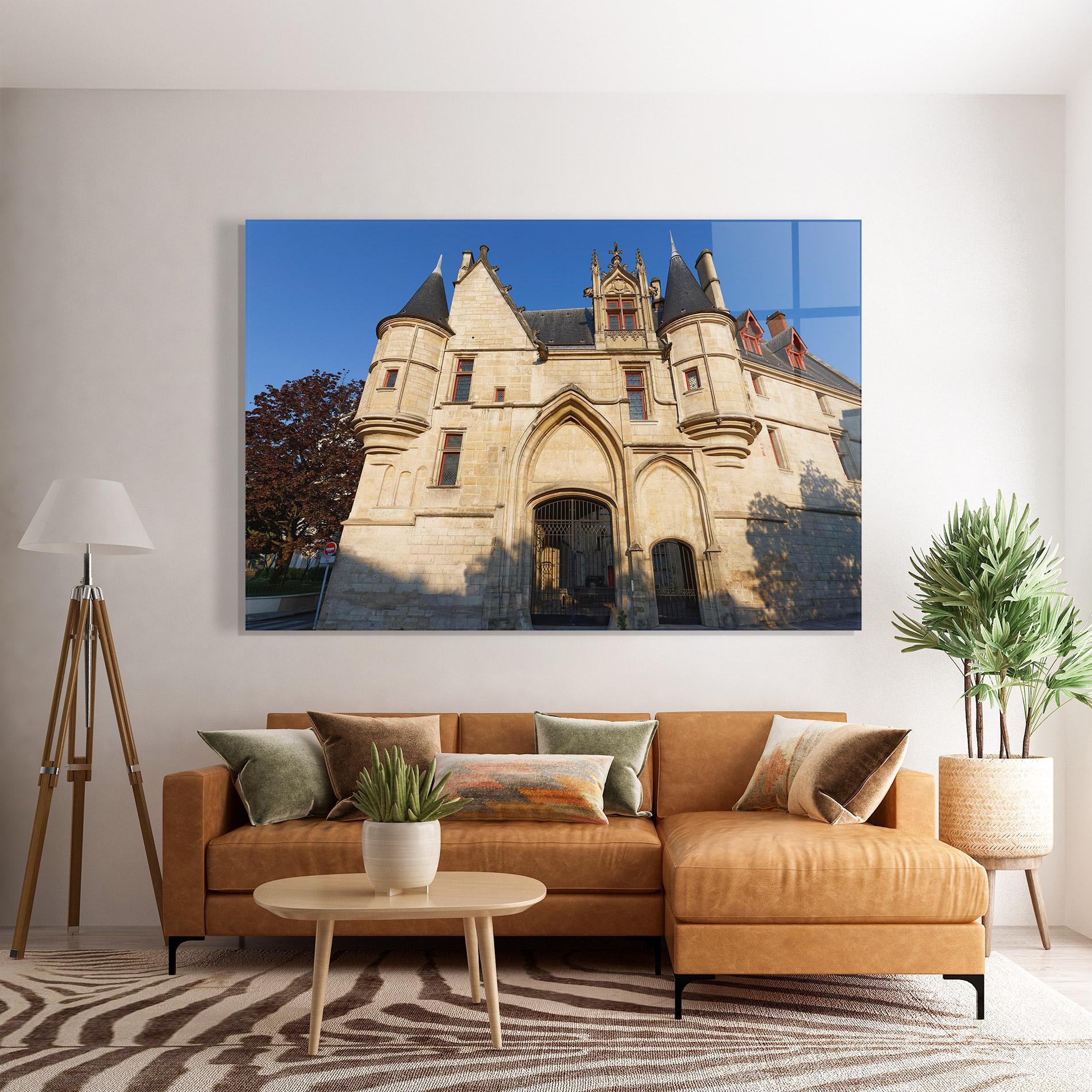 Glasbild Fortress France mockup 7