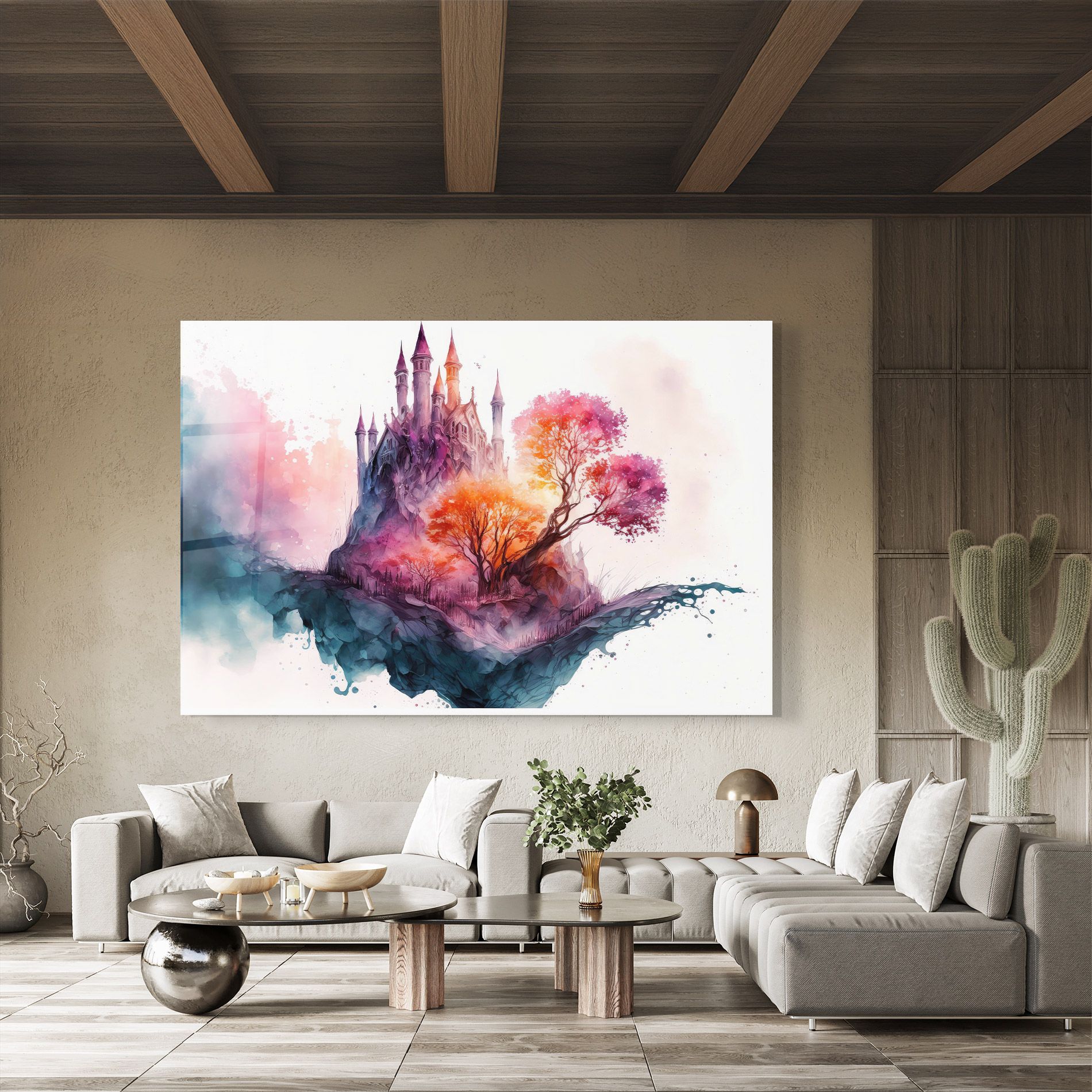 Colorful Castle mockup 8