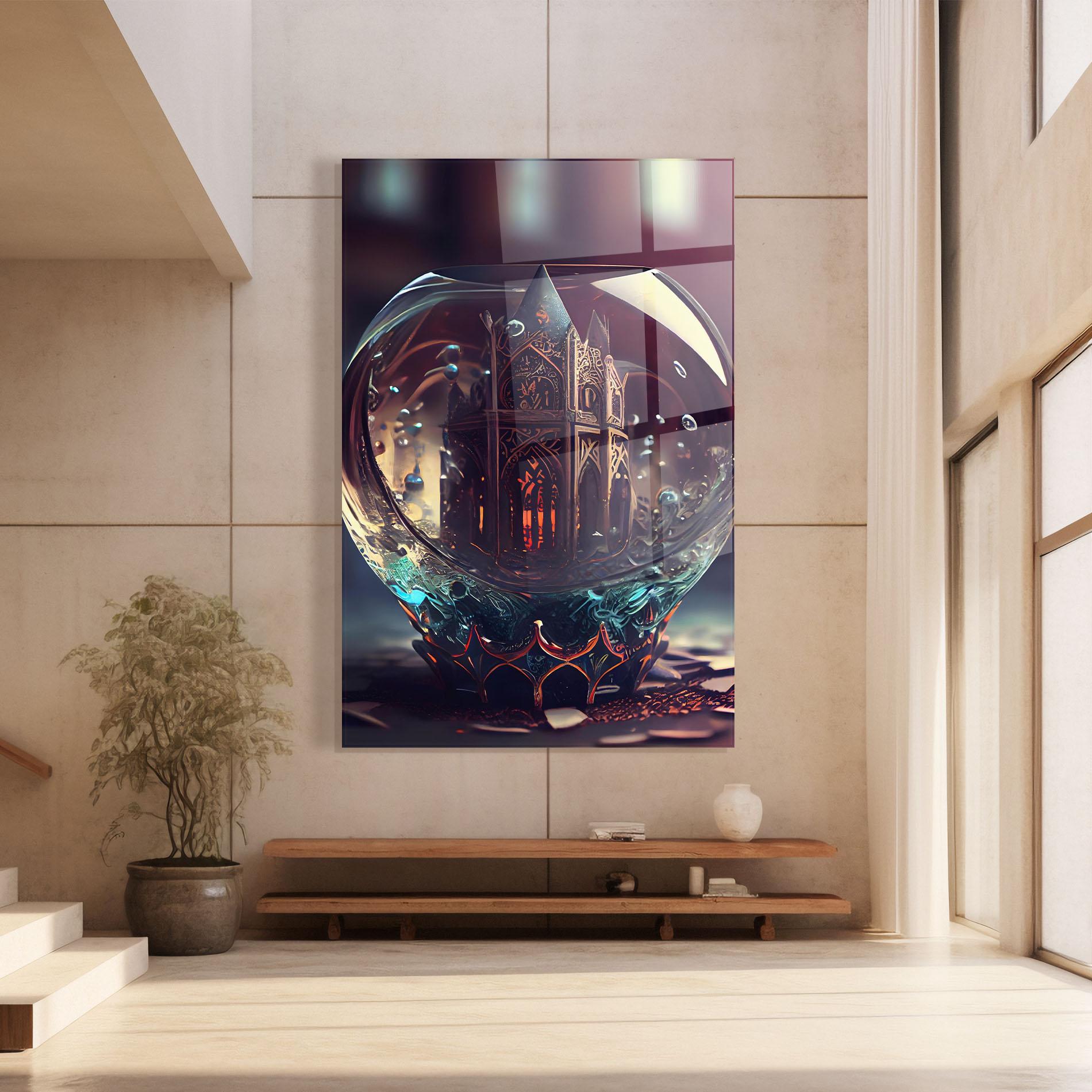 Glasbild Church Ball mockup 8