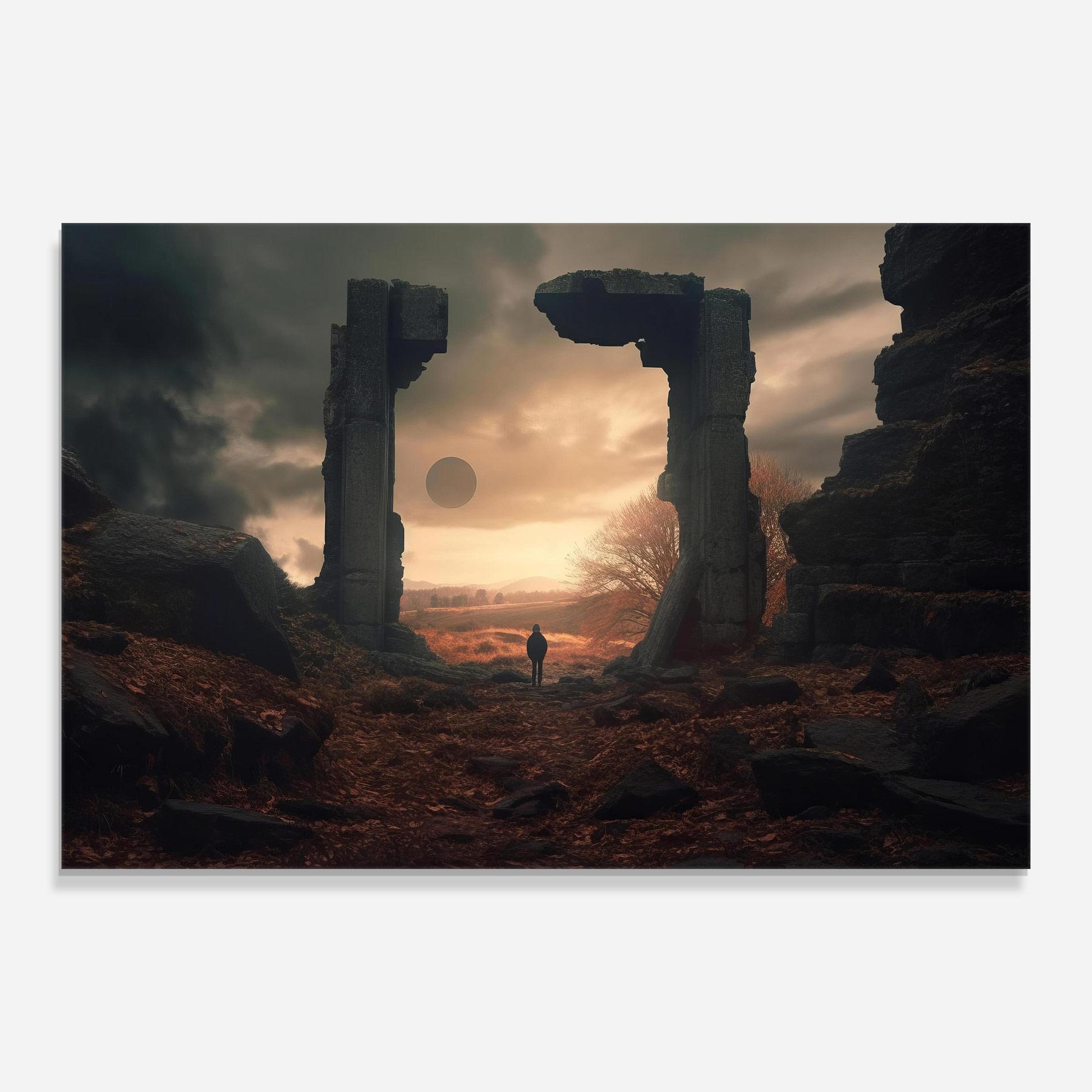 Glasbild Archway mockup 0