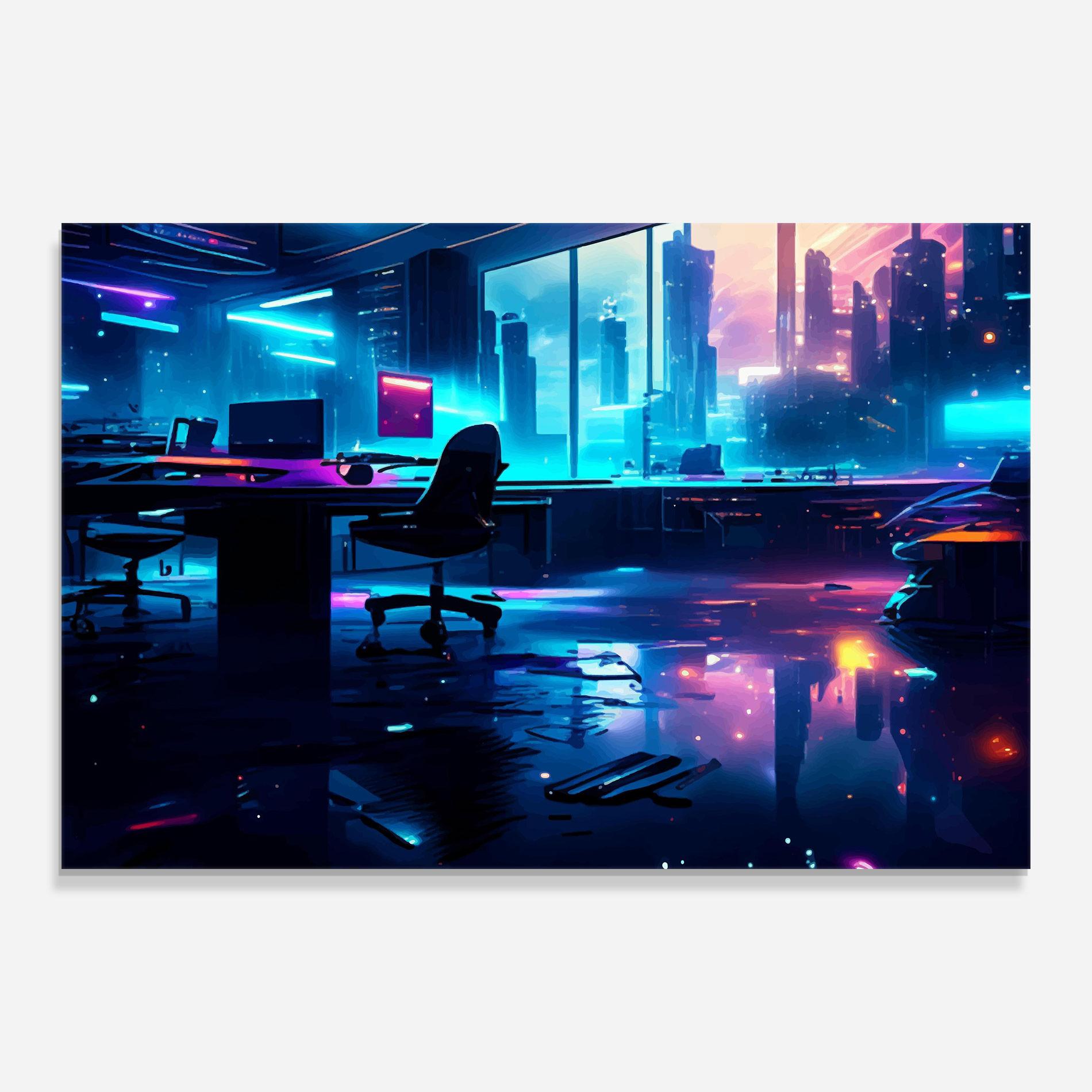 Glasbild Furure Day mockup 0