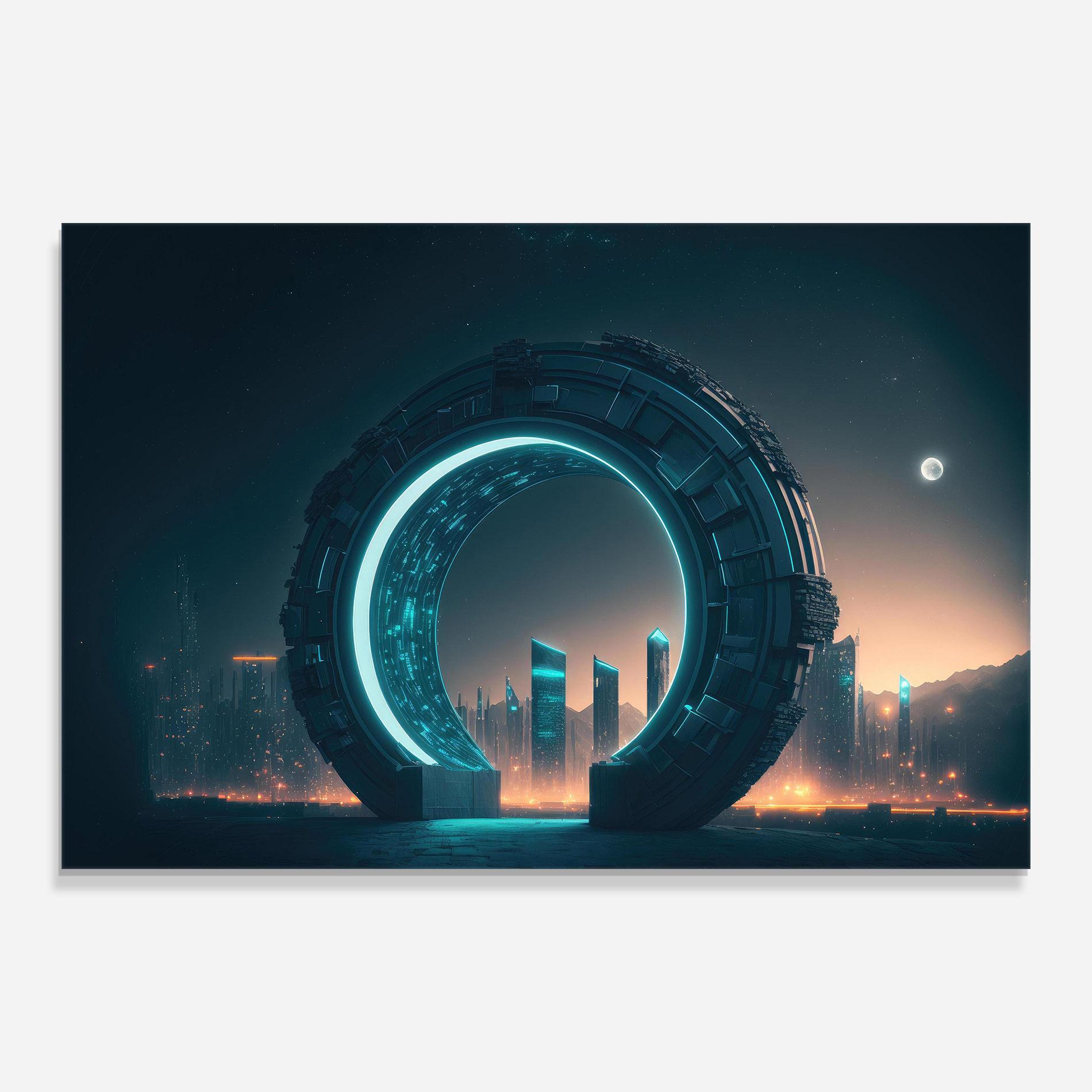 Glasbild Future Portal mockup 0