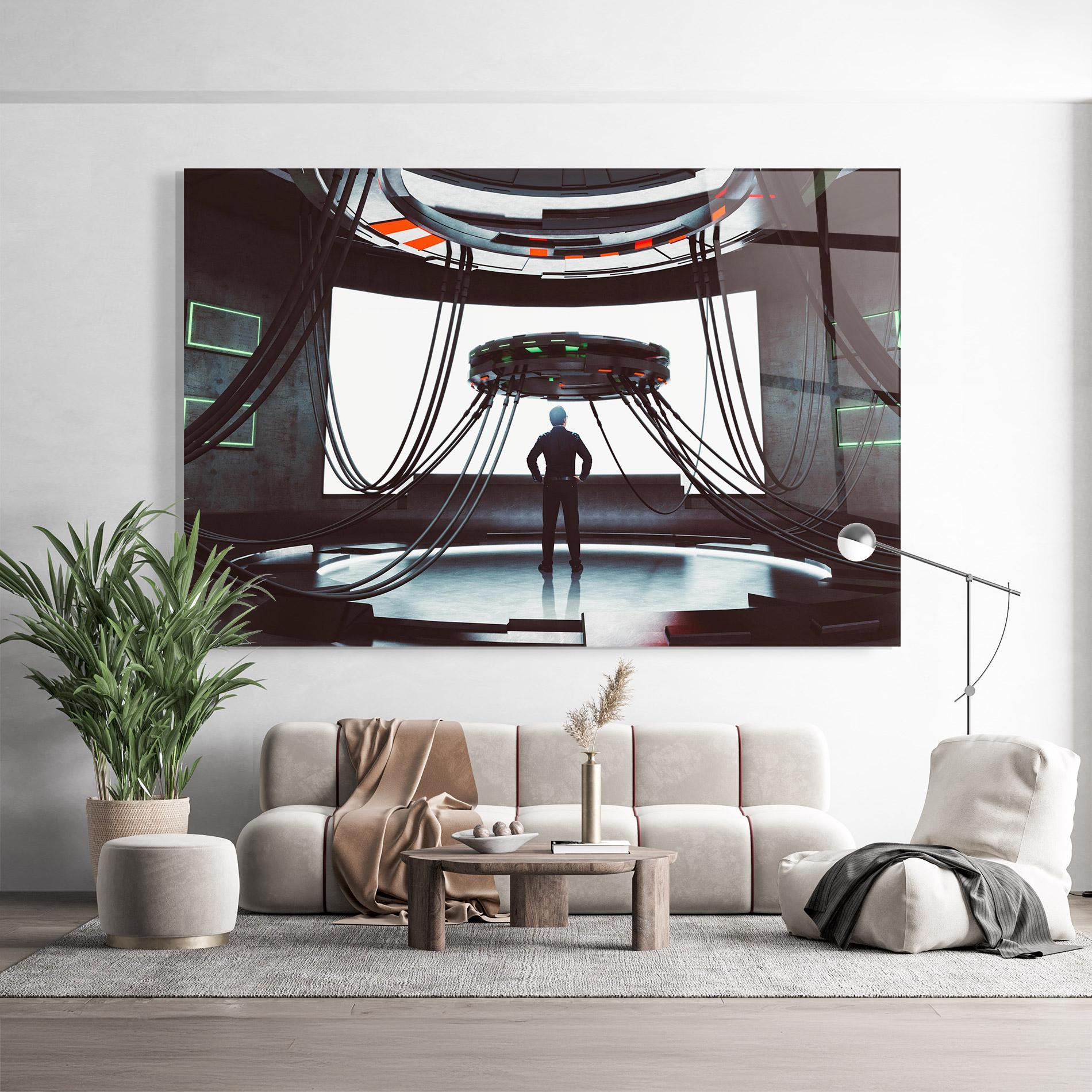 Glasbild Cyber Chronicle mockup 9