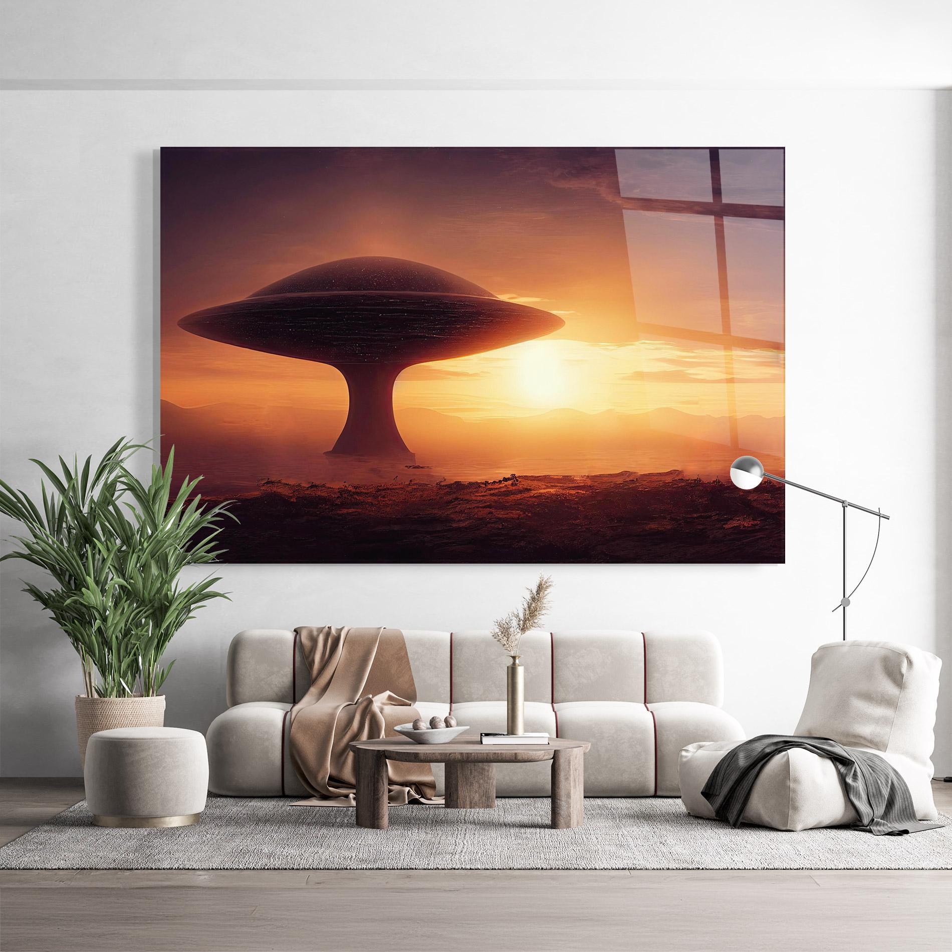 Glasbild Fantasy Science Fiction mockup 9