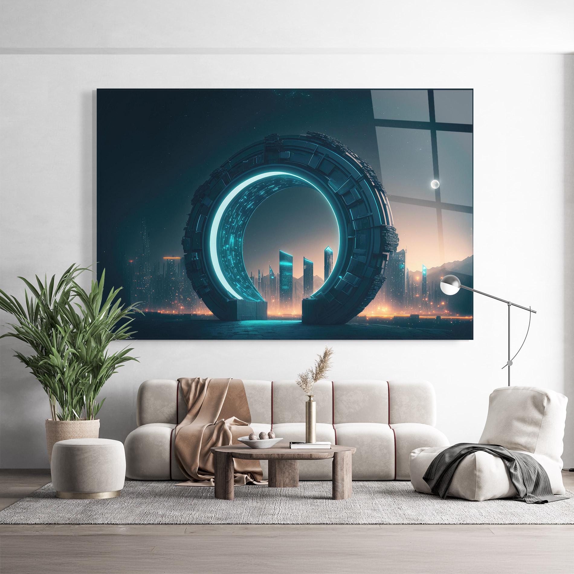Glasbild Future Portal mockup 9