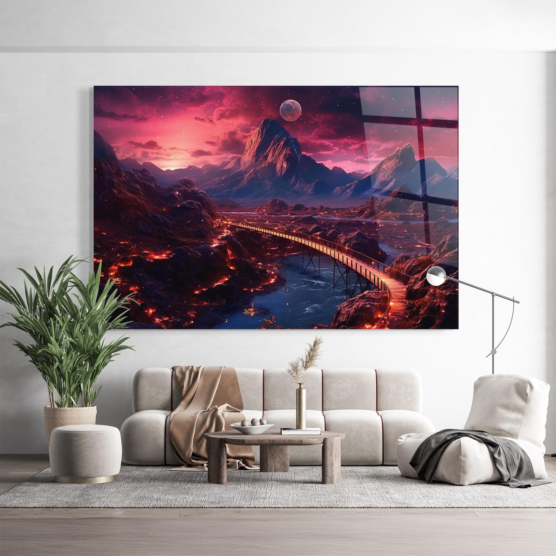 Glasbild Interstellar Journey mockup 9