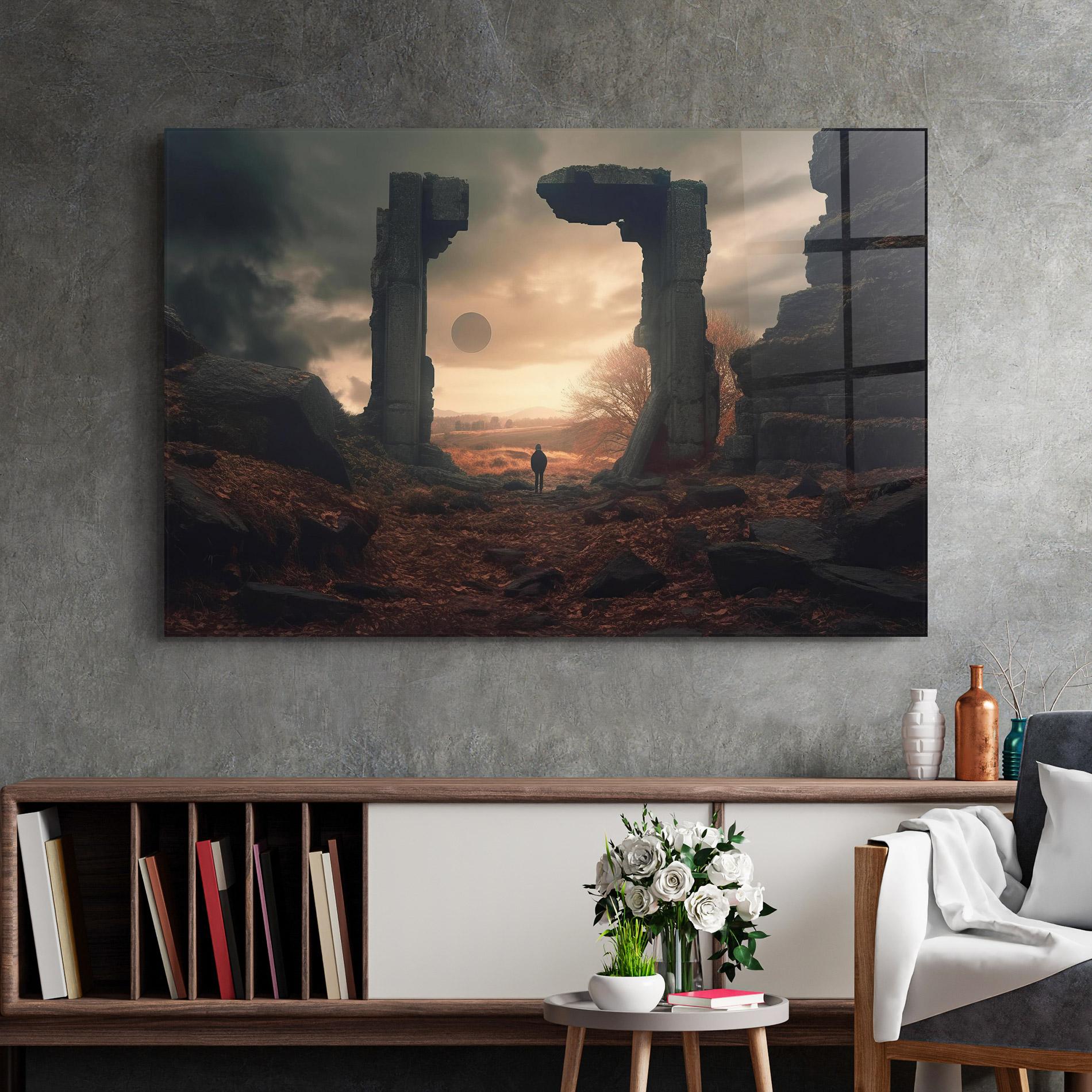 Glasbild Archway mockup 2