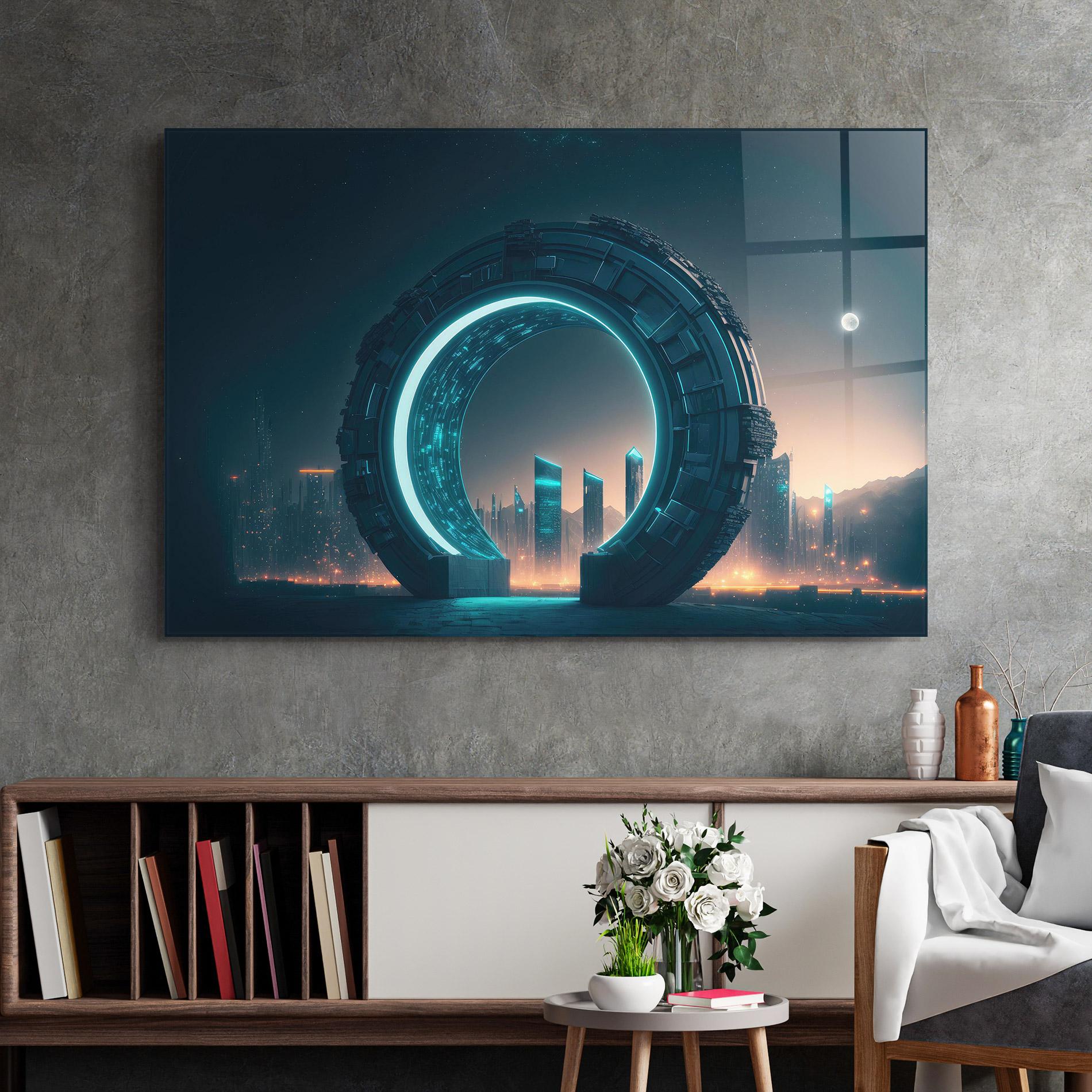 Glasbild Future Portal mockup 2