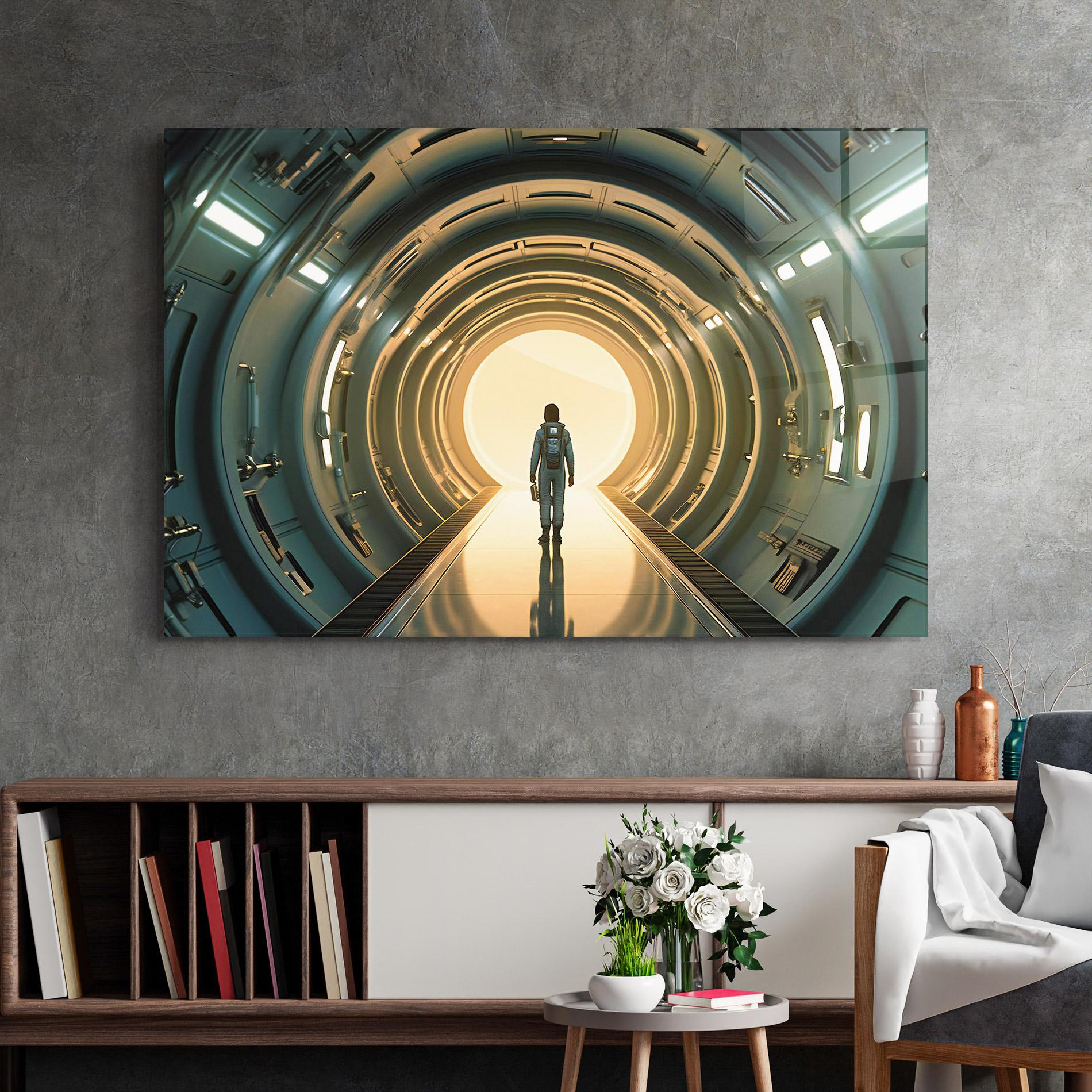 Glasbild Infinity Intrigue mockup 2