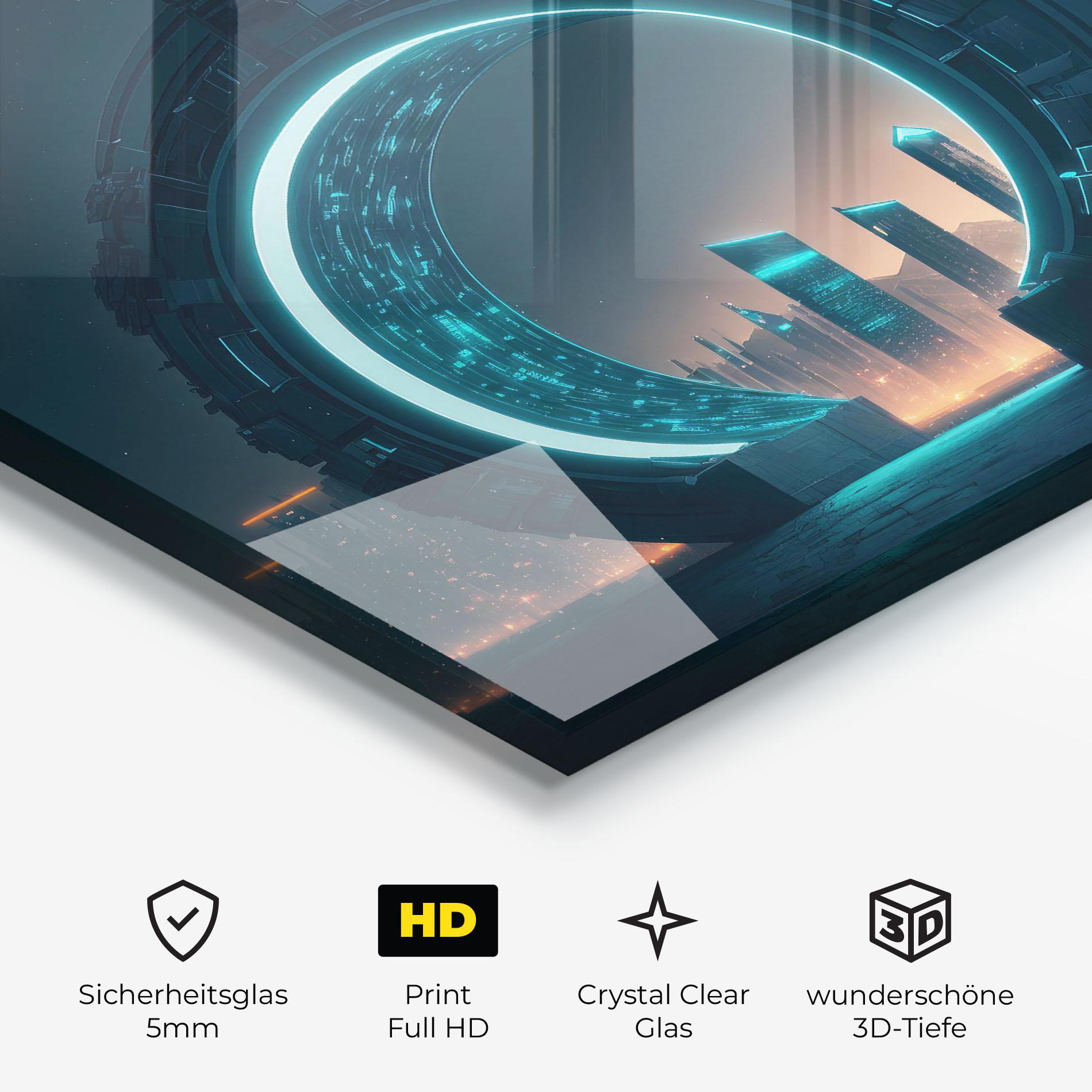 Glasbild Future Portal mockup 3