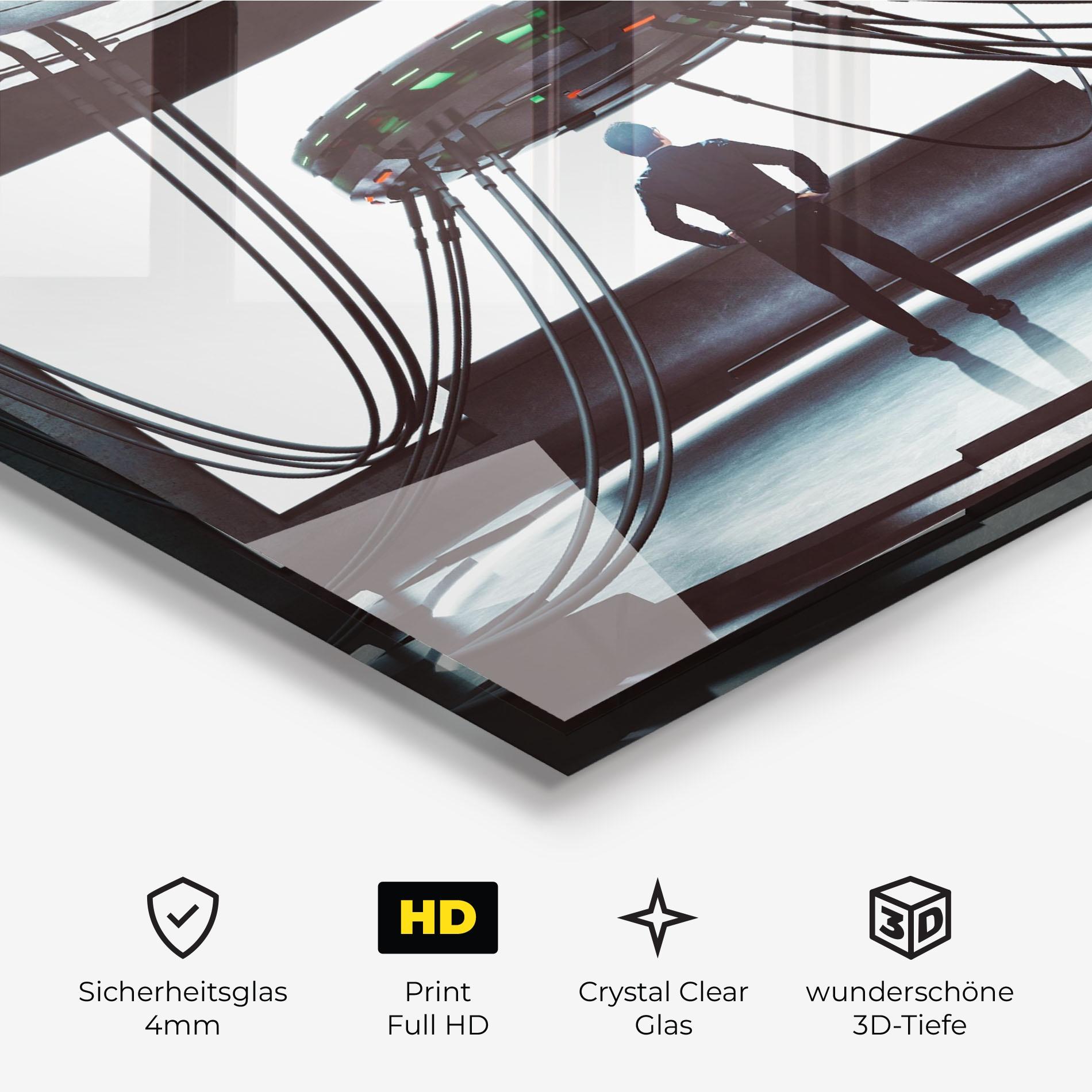 Glasbild Cyber Chronicle mockup 3