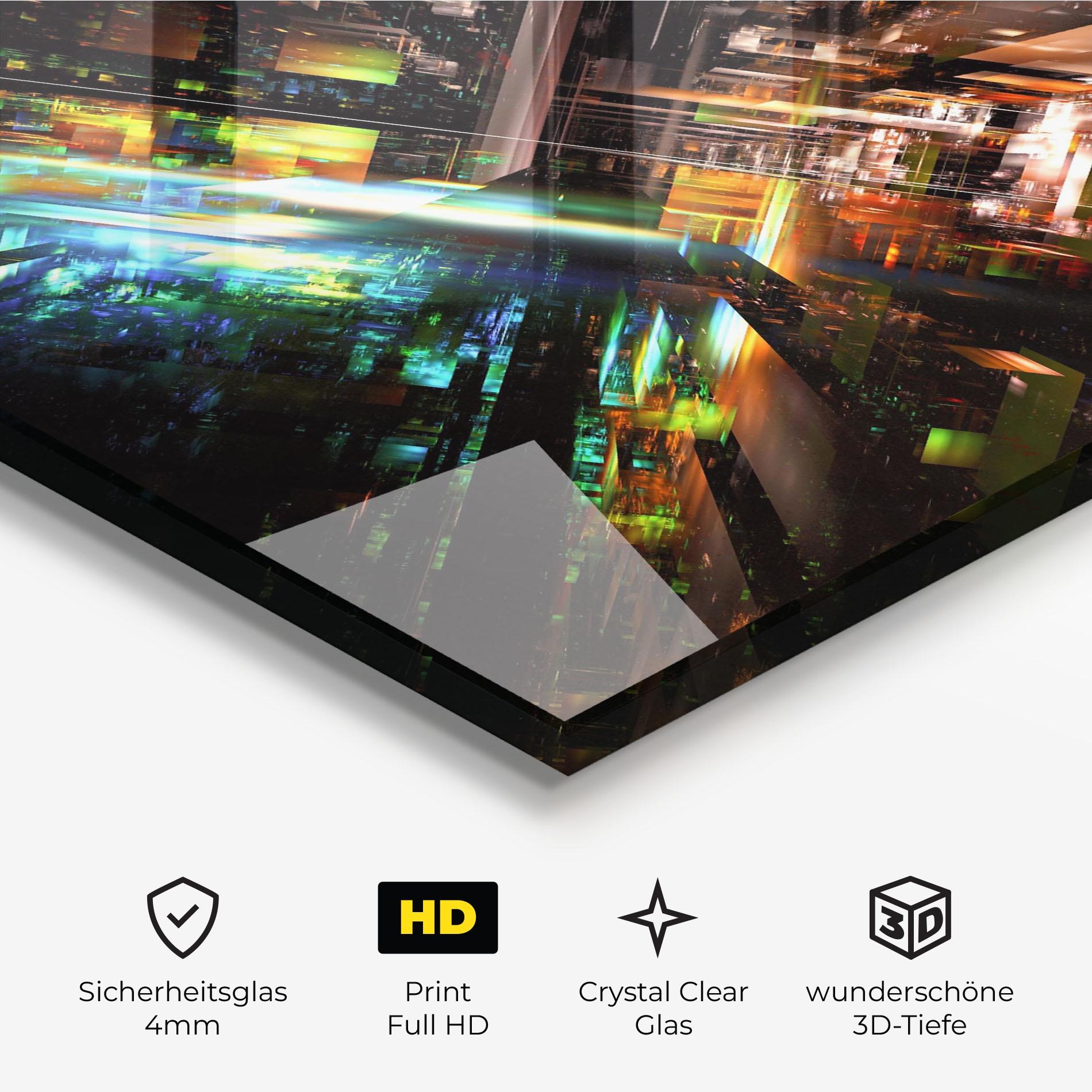 Glasbild Dimension Dasher mockup 3